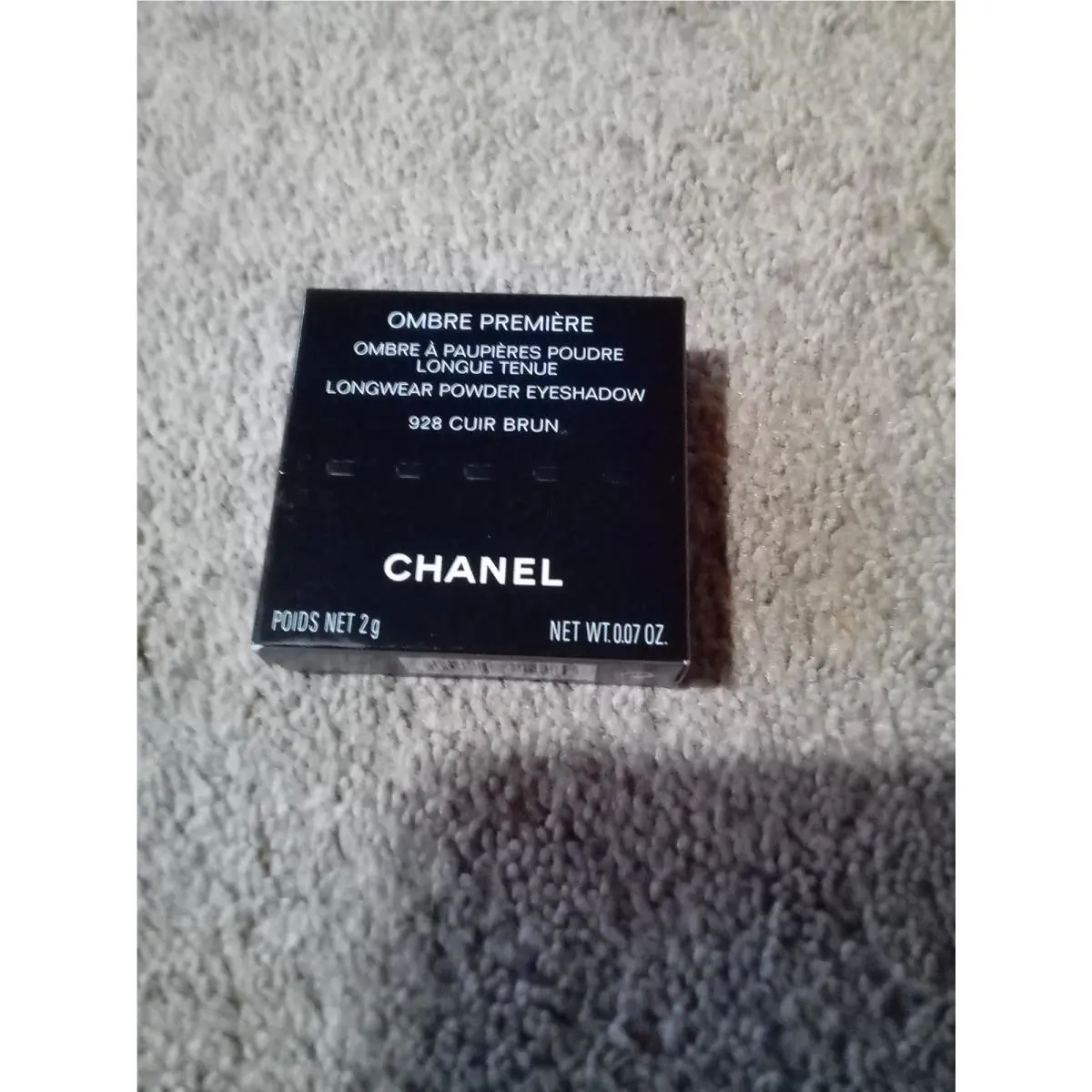 Chanel Ombre Premiere Longwear Powder Eyeshadow 928 Cuir Brun