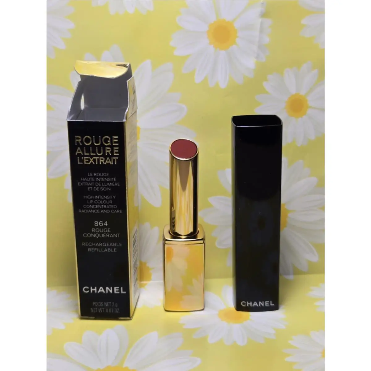 Chanel Rouge Allure L’extrait High-intensity Lip Colour 864 Rouge Conquerant