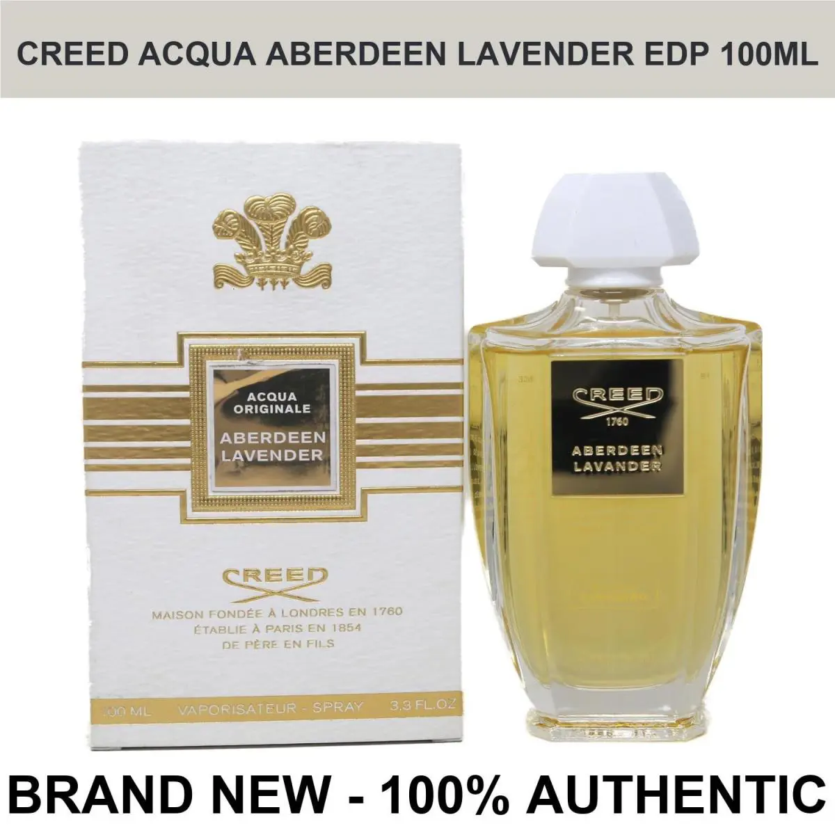 Creed Acqua Aberdeen Lavender Eau de Parfum Spray 3.4 oz - Condition