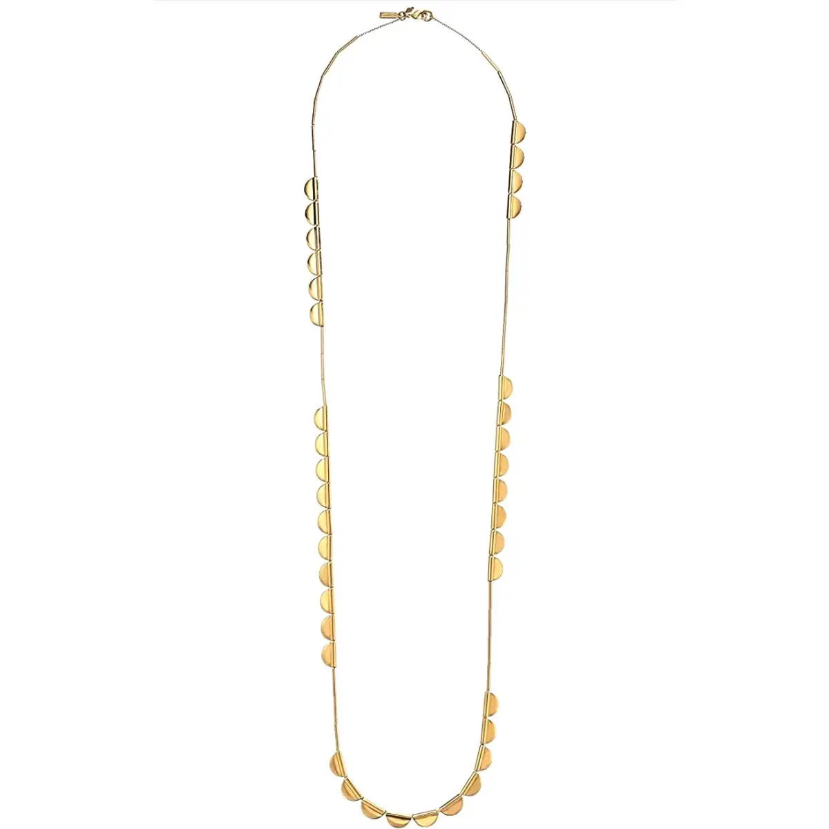 Kate Spade New York Scalloped Station Gold-tone Long Necklace