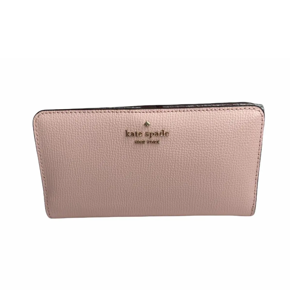 Kate Spade Darcy Large Slim Bifold Wallet Rose Smoke