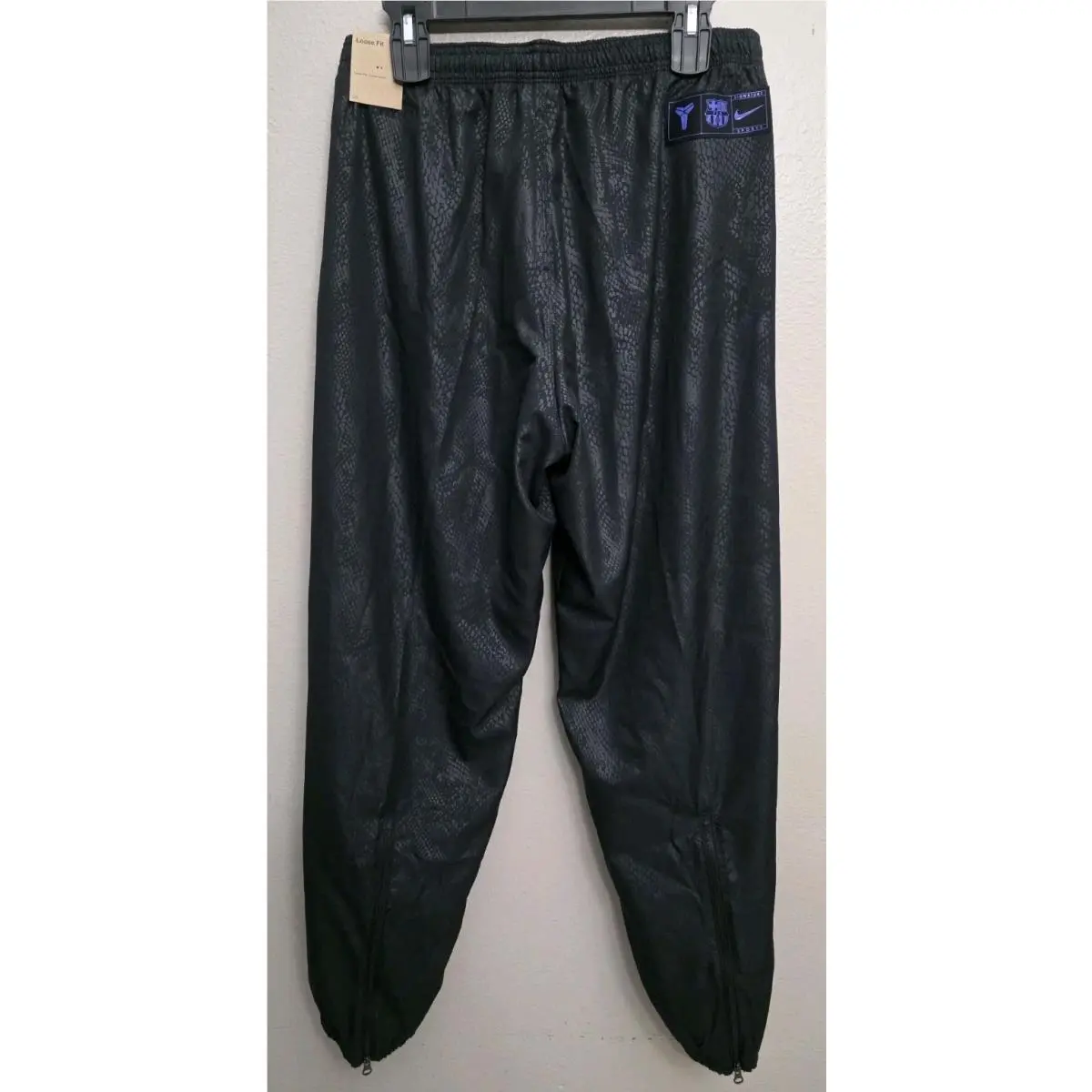 Nike clothing - Nike Kobe x F.C. Barcelona Away Soccer Track Pants - HM4228-010 - Black (UPC: 198480455189) 4