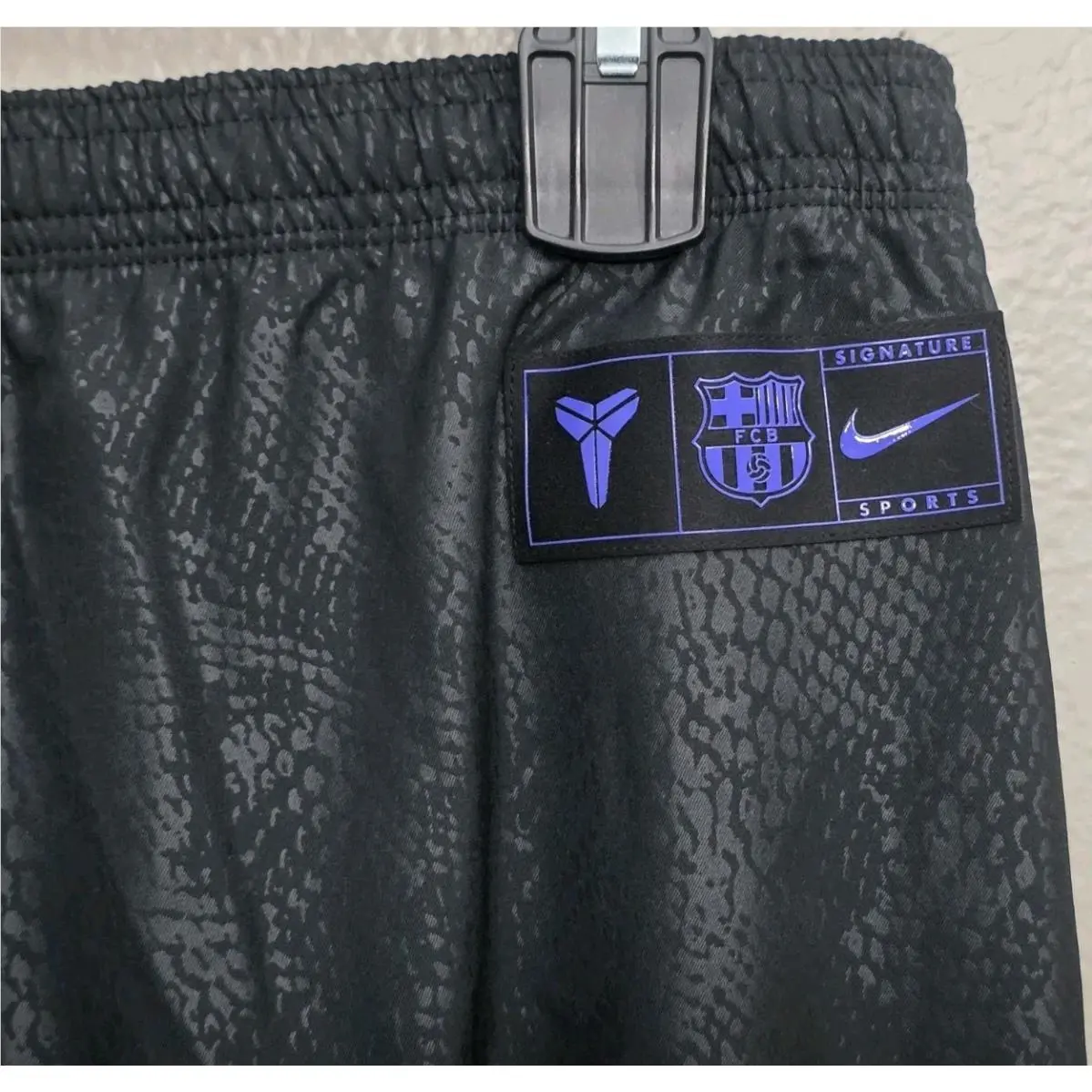 Nike clothing - Nike Kobe x F.C. Barcelona Away Soccer Track Pants - HM4228-010 - Black (UPC: 198480455189) 6