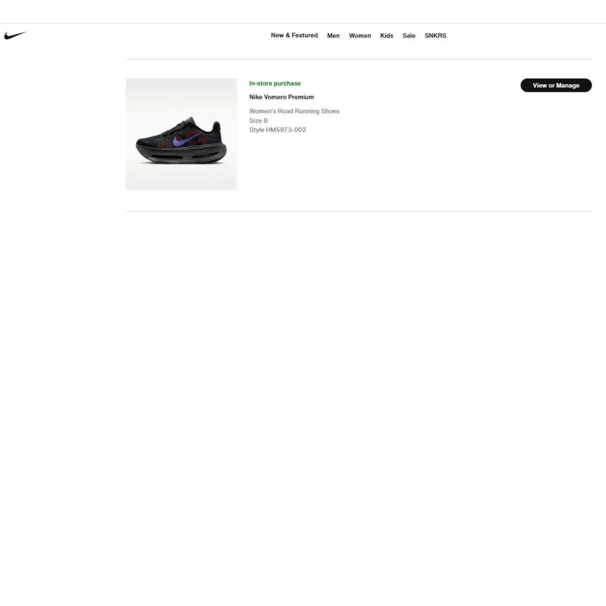 Nike shoes - Nike Vomero Premium - Vomero Premium - HM5973-002 - Black 13