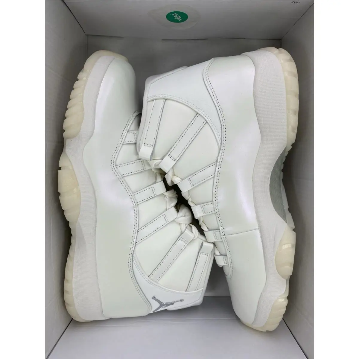 Nike shoes - Women`s Air Jordan 11 Retro - AR0715 110 - Sail / Pearl Grey-White (UPC: 198482795337) 7