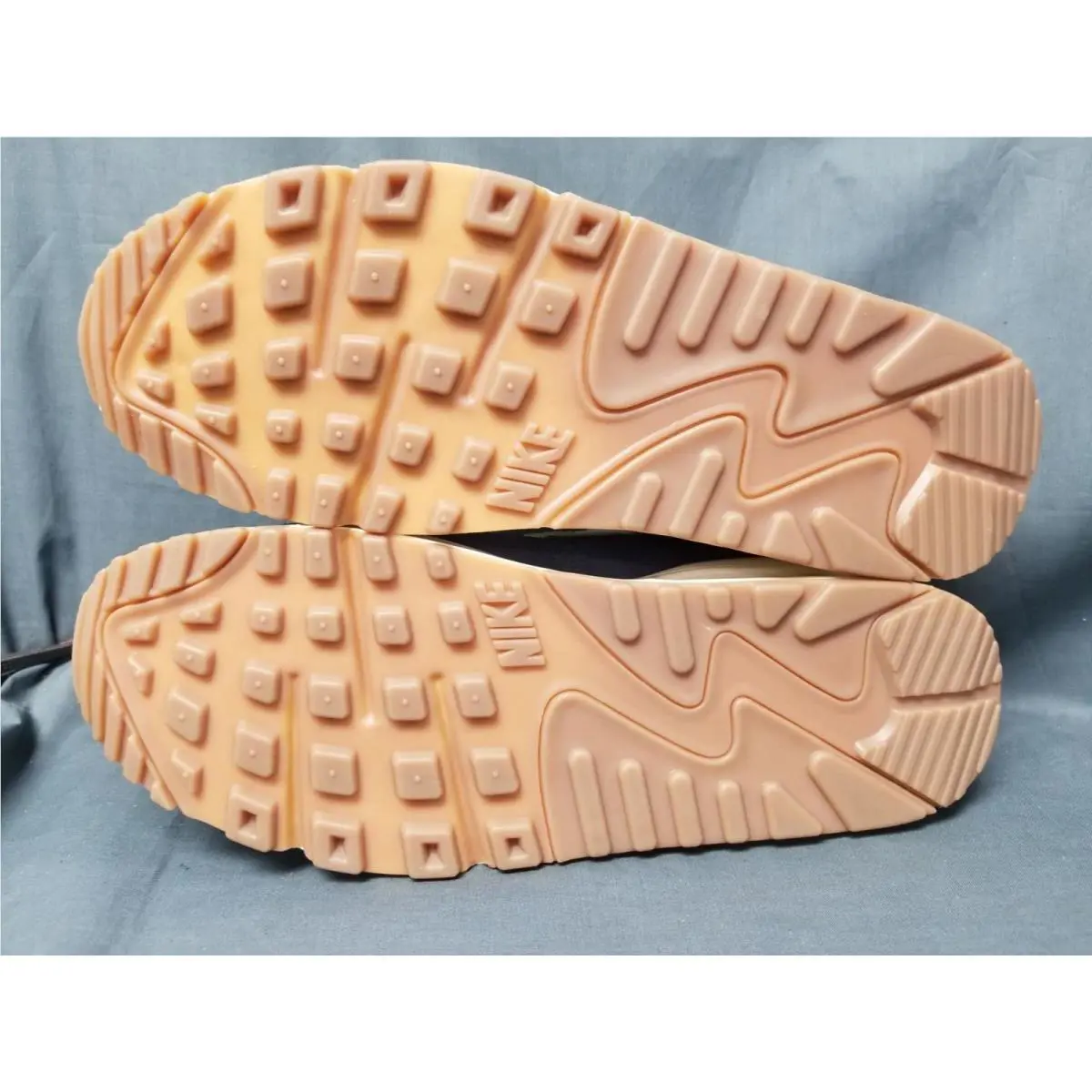 Nike shoes - Nike Air Max 90 PRM - IH4379-110 - Pale Ivory / Light Khaki / Thunder Blue / Sail (UPC: 198485922945) 9