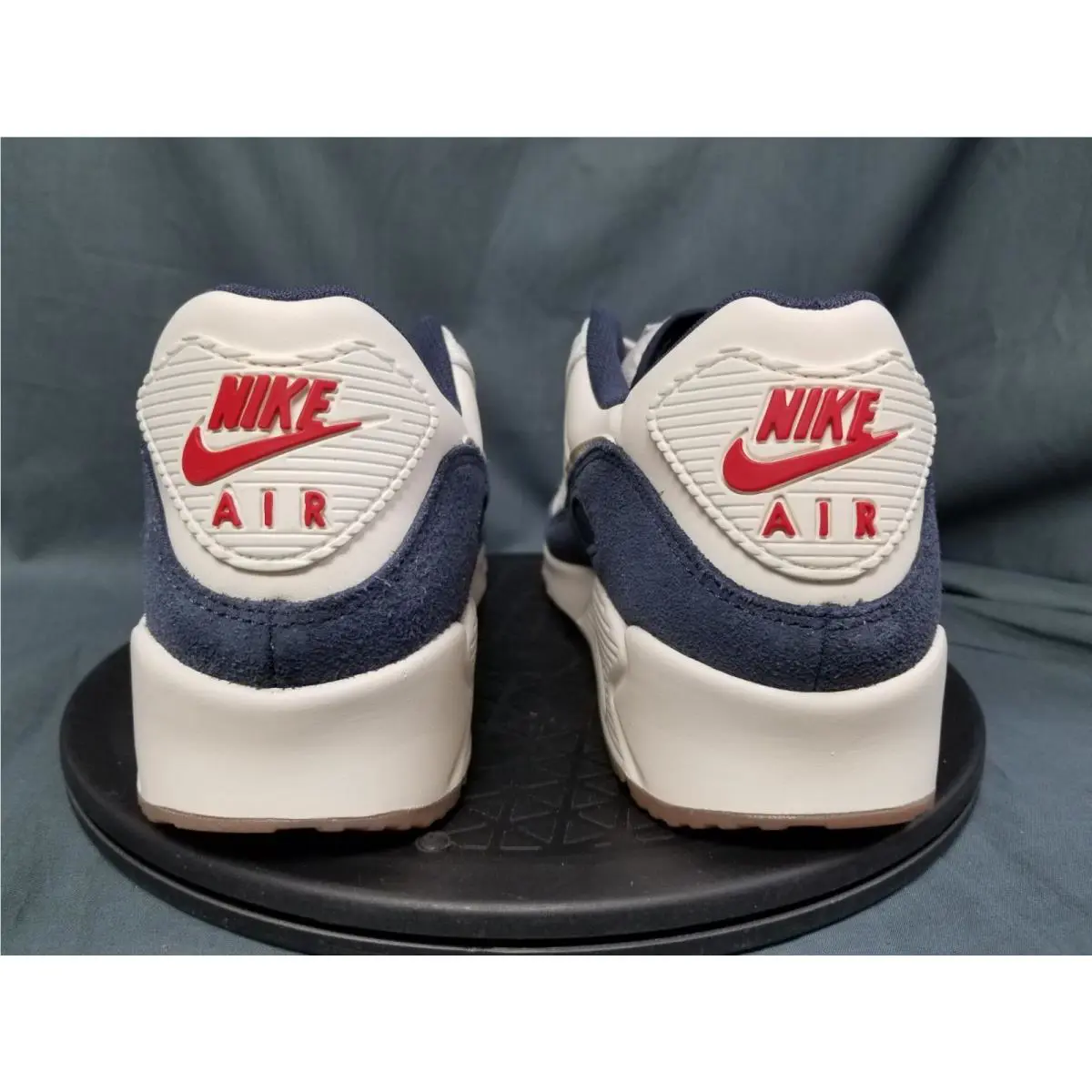 Nike shoes - Nike Air Max 90 PRM - IH4379-110 - Pale Ivory / Light Khaki / Thunder Blue / Sail (UPC: 198485922945) 5