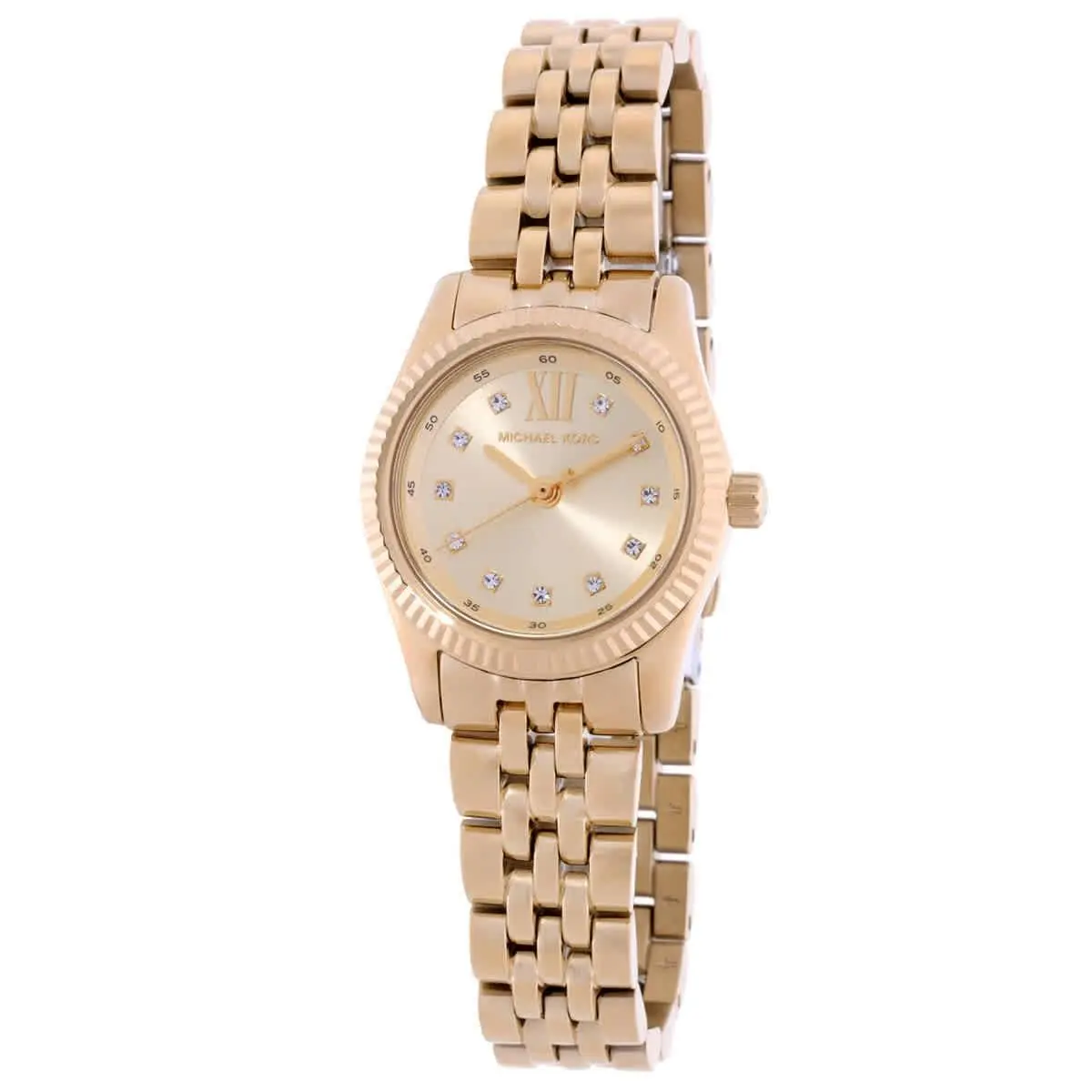 Michael Kors Lexington Gold Dial Ladies Watch MK4741 - Gold, Dial: Gold, Band: Yellow Gold-tone