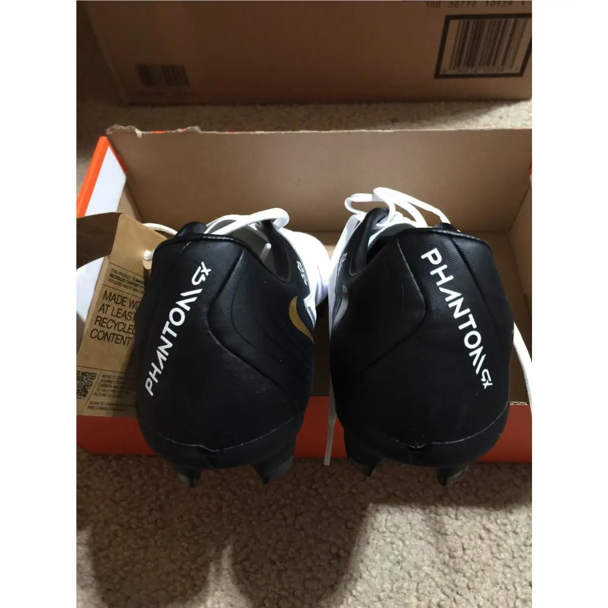Nike shoes - Nike Phantom GX - Phantom - FD6723-100 - White (UPC: 196974690702) 4