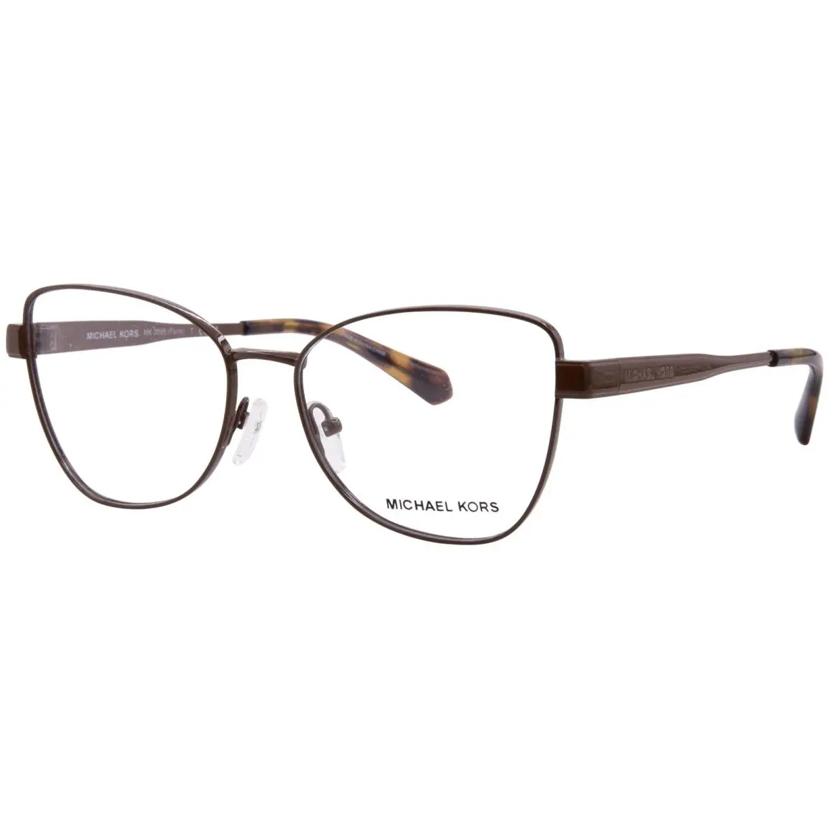 Michael Kors Paris MK3085 1902 Eyeglasses Women`s Nutmeg Full Rim Cat Eye 56mm