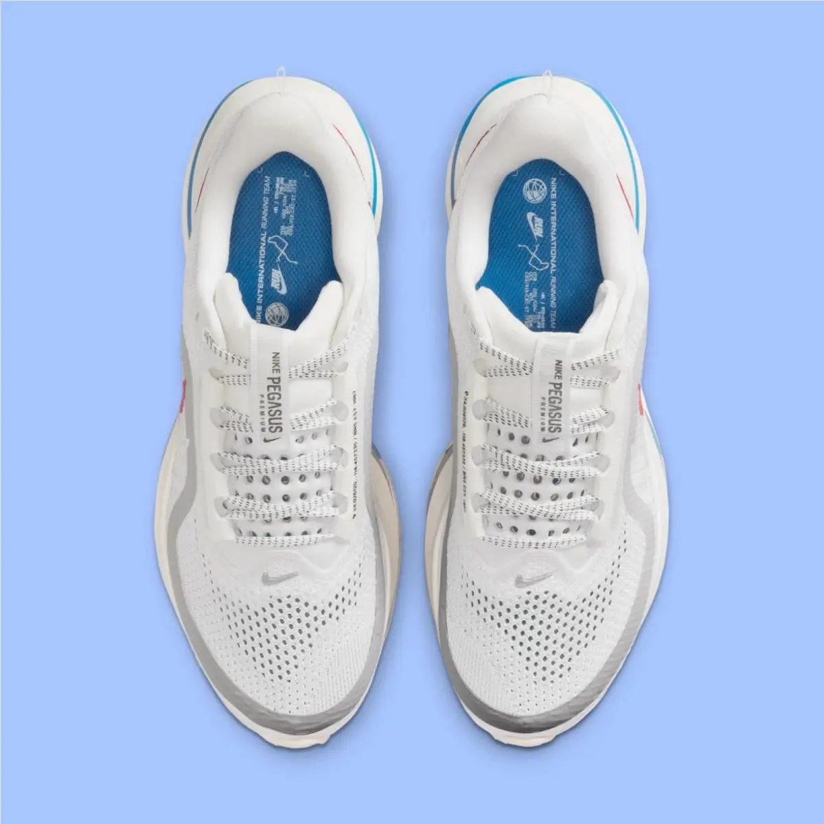 Nike shoes - Nike Pegasus Premium - Pegasus Premium - IH7347-111 - White/Sail/Black/Fire Red/Light Photo Blue 2