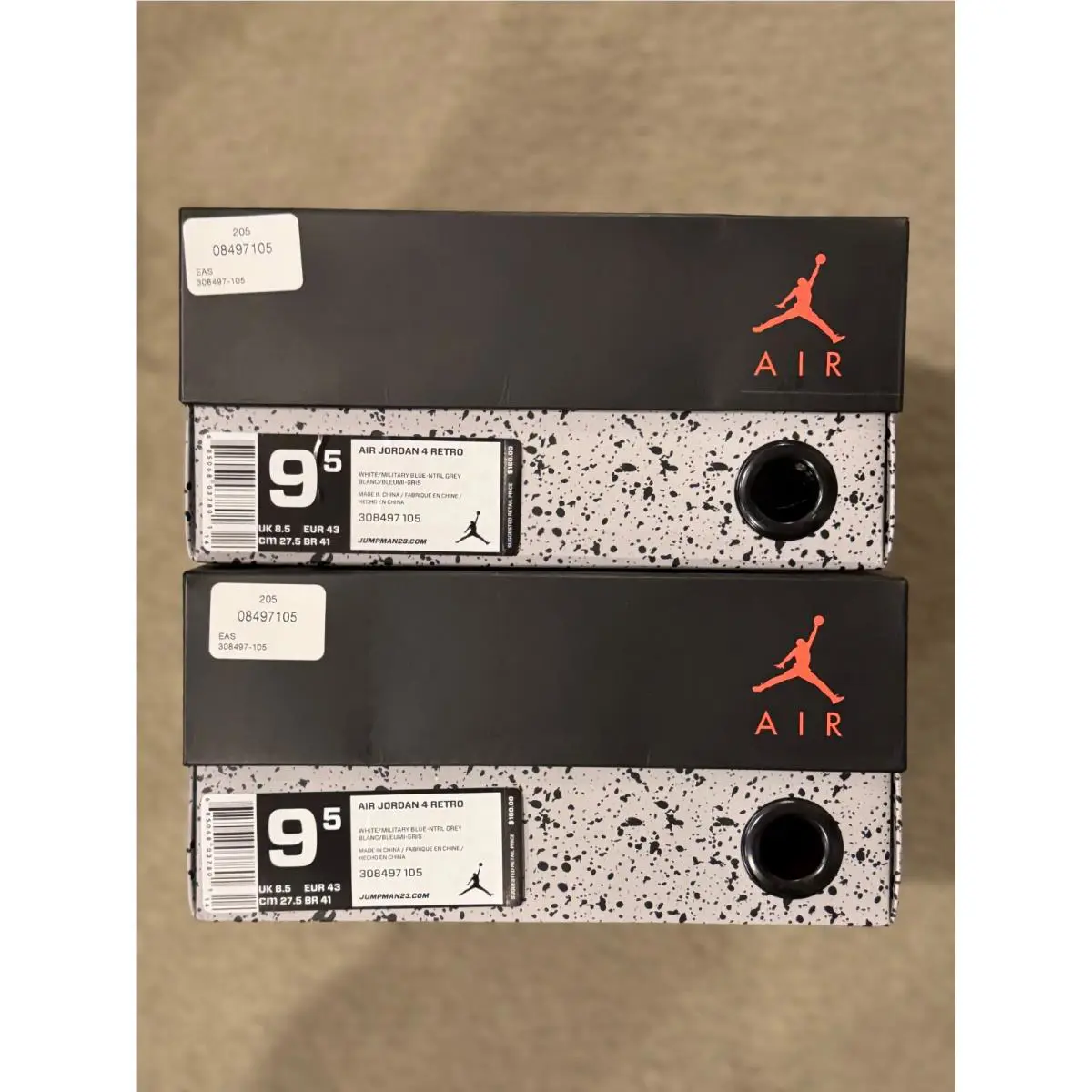 Nike shoes - Air Jordan 4 - Air - 308497-105 - White 6