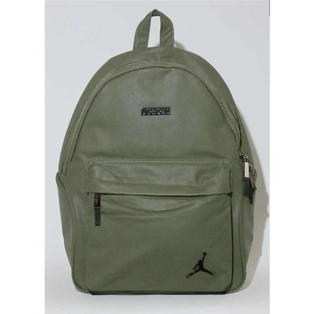 Jordan Regal Air Leather Backpack Unisex Adult Olive Green 9A0136-X34