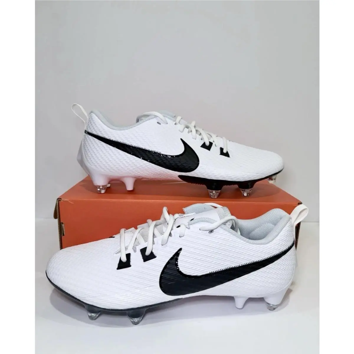 Nike Vapor Edge Speed 360 2 DT Removable Football Cleat FJ7094-100 Size 14