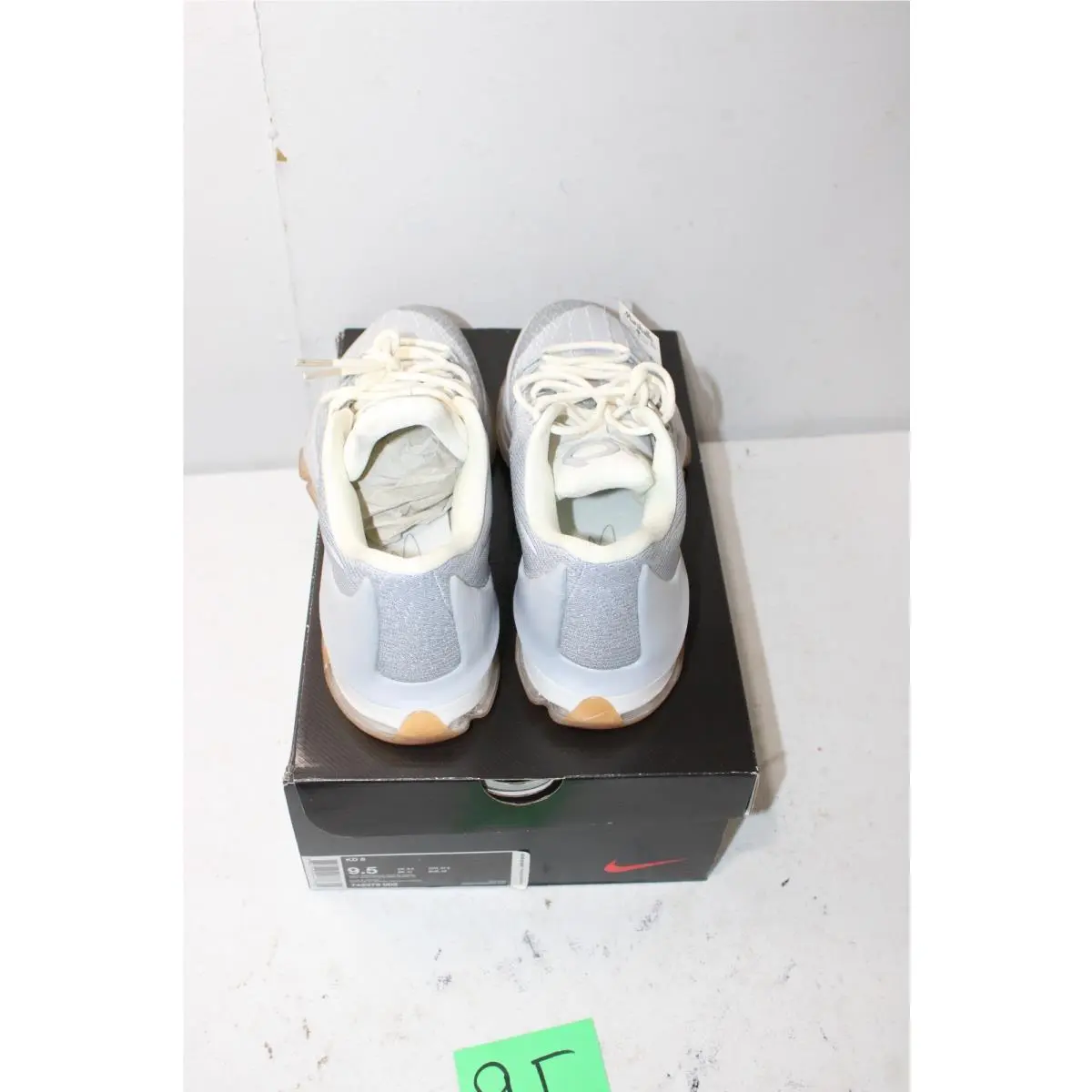 Nike shoes - Nike Zoom Air - Zoom Air - 749375-002 - Easter Wolf Grey Silver White (UPC: 00885178599866) 2