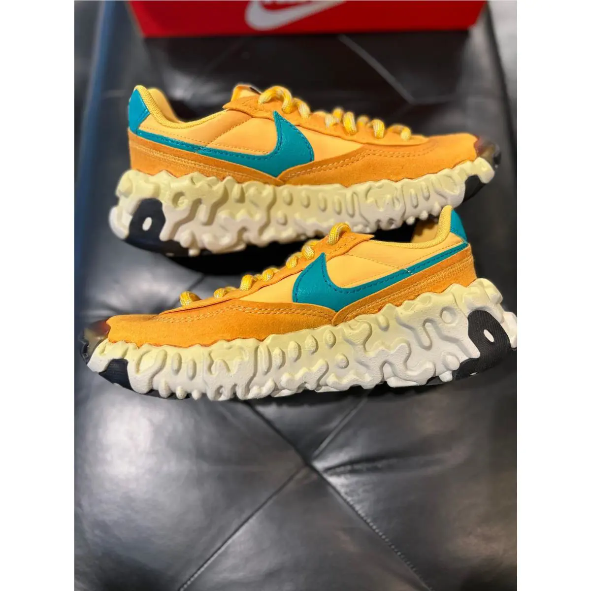 Nike shoes - Nike Overbreak - Overbreak - Yellow 2
