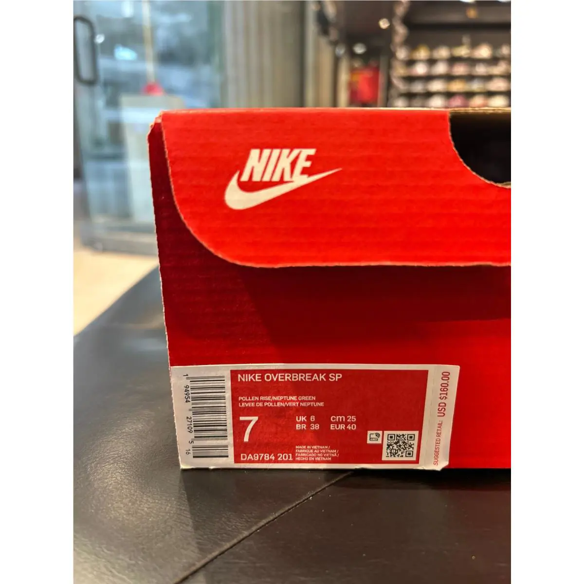 Nike shoes - Nike Overbreak - Overbreak - Yellow 4