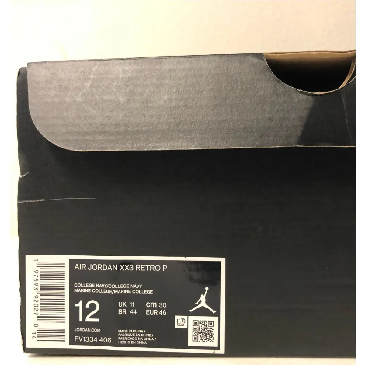 Nike shoes - Nike Air Jordan XX3 Retro P - FV1334-406 - College Navy/College Navy (UPC: 197593920270) 6