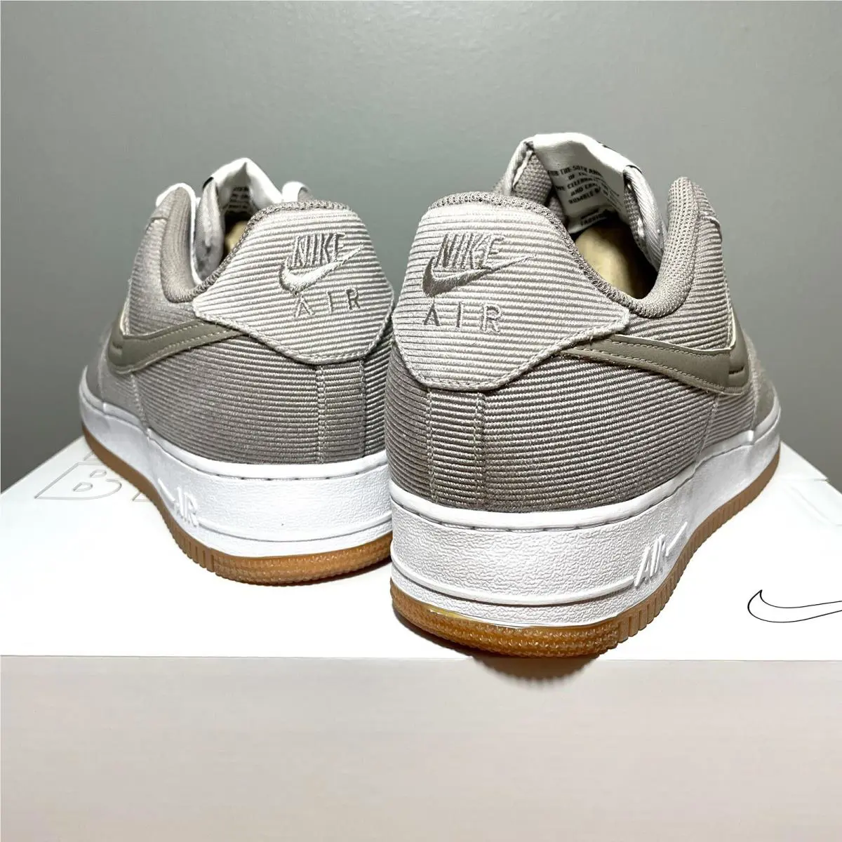 Nike shoes - Nike Air Force 1 - Air Force - Gray 1