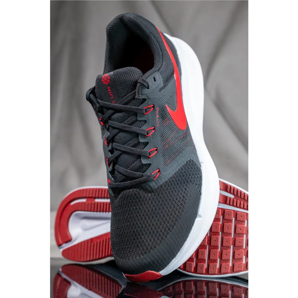 Nike shoes - Nike Run Swift - Run Swift - DR2695 - BLACK/ UNIVERSITY RED/ WHITE (UPC: 196153290334) 0