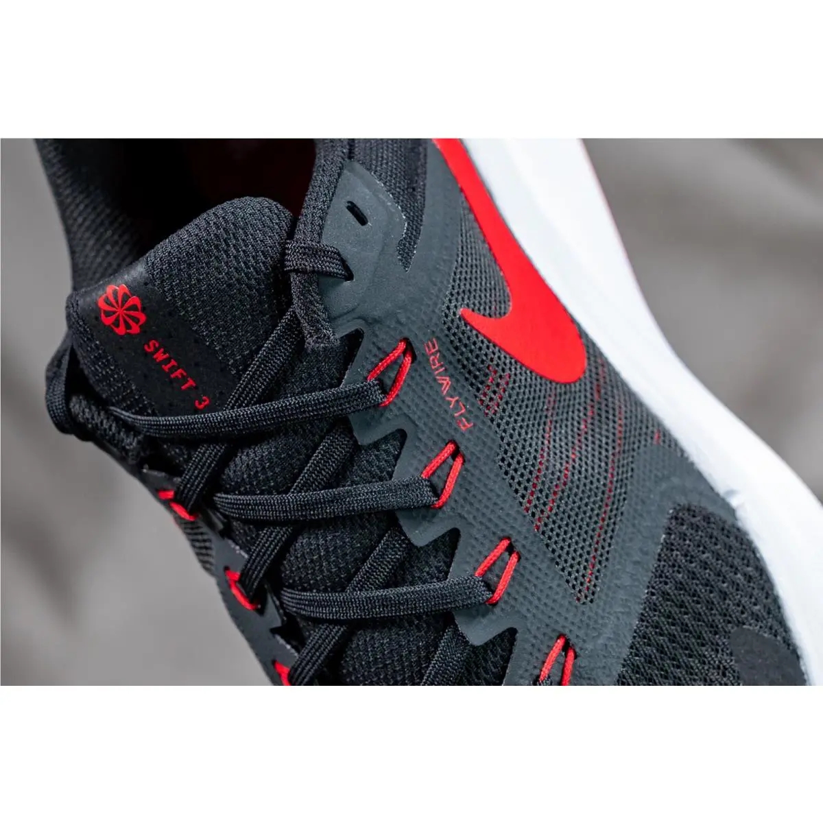 Nike shoes - Nike Run Swift - Run Swift - DR2695 - BLACK/ UNIVERSITY RED/ WHITE (UPC: 196153290334) 4