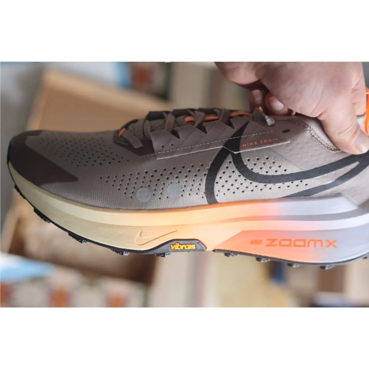 Nike shoes - Nike ZoomX Zegama 2 - ZoomX Zegama - FD5190-200 - Brown 1