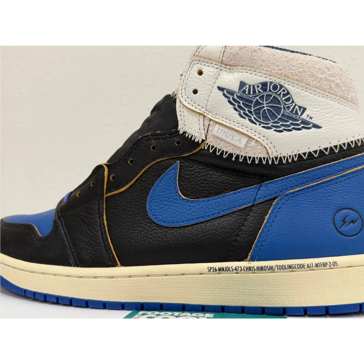 Nike shoes - Nike Air Jordan 1 Retro Hi OG SP - IO7847-001 - Black 8