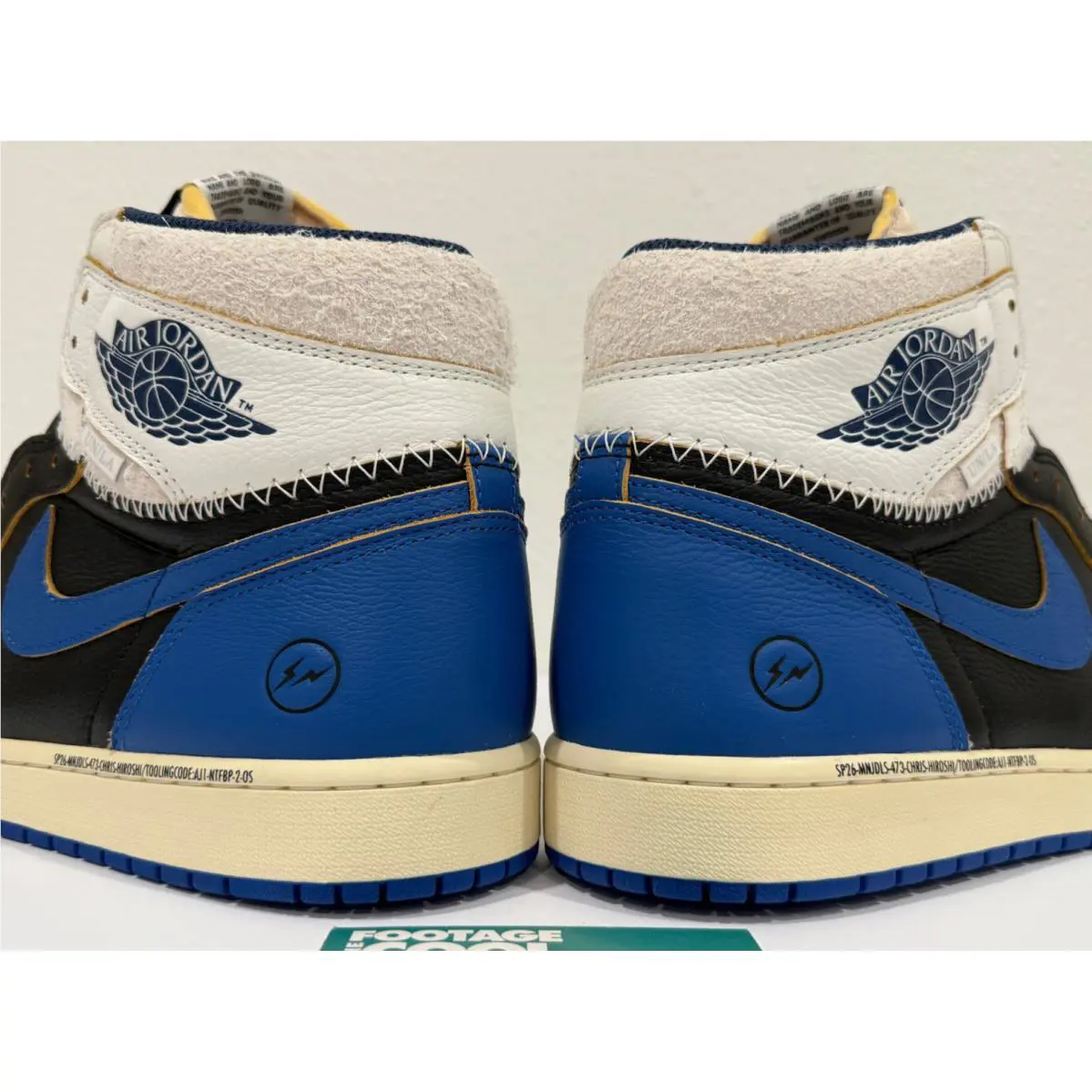 Nike shoes - Nike Air Jordan 1 Retro Hi OG SP - IO7847-001 - Black 9