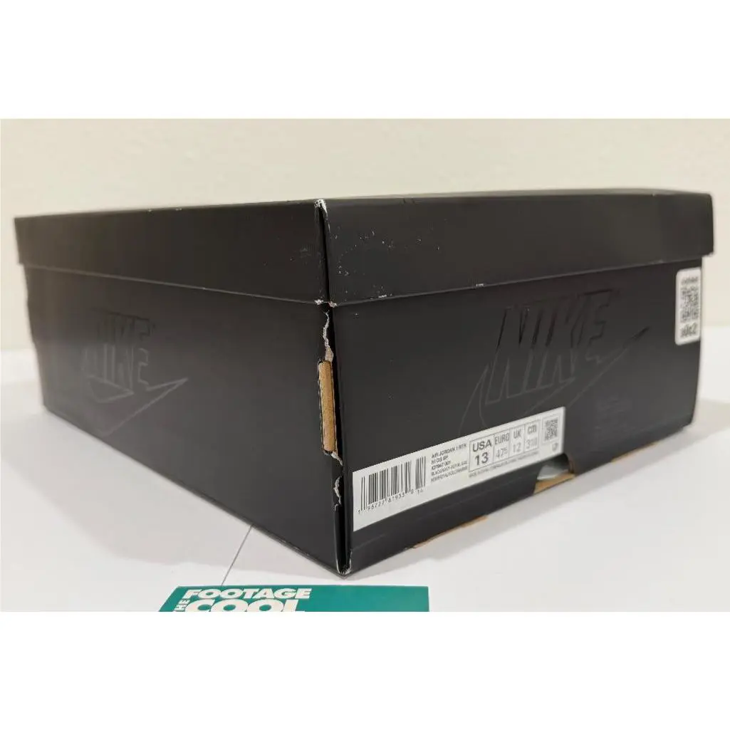 Nike shoes - Nike Air Jordan 1 Retro Hi OG SP - IO7847-001 - Black 13