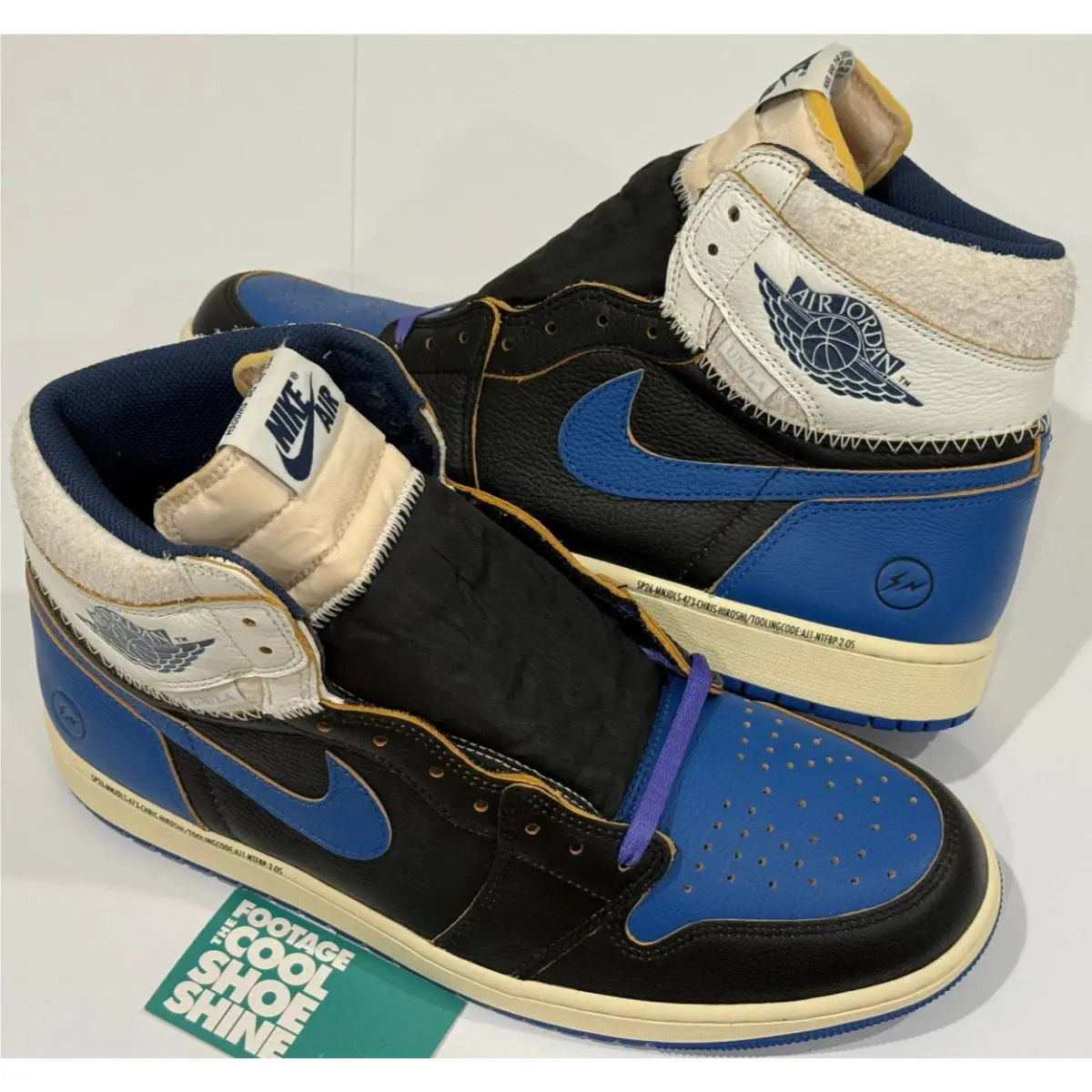 Nike shoes - Nike Air Jordan 1 Retro Hi OG SP - IO7847-001 - Black 0