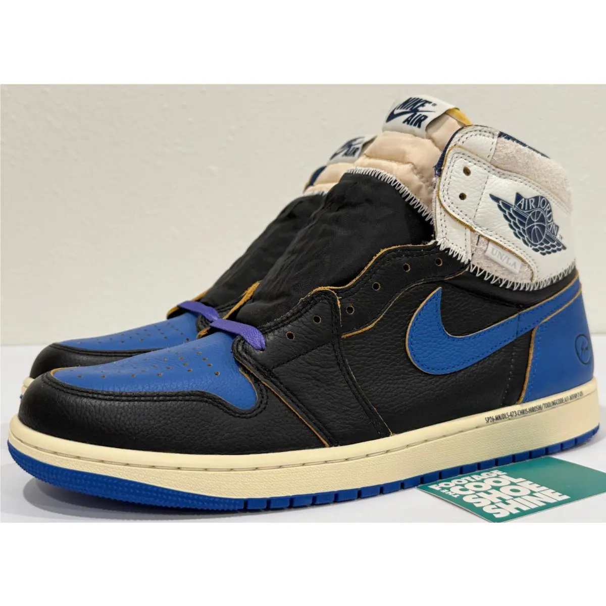 Nike shoes - Nike Air Jordan 1 Retro Hi OG SP - IO7847-001 - Black 6