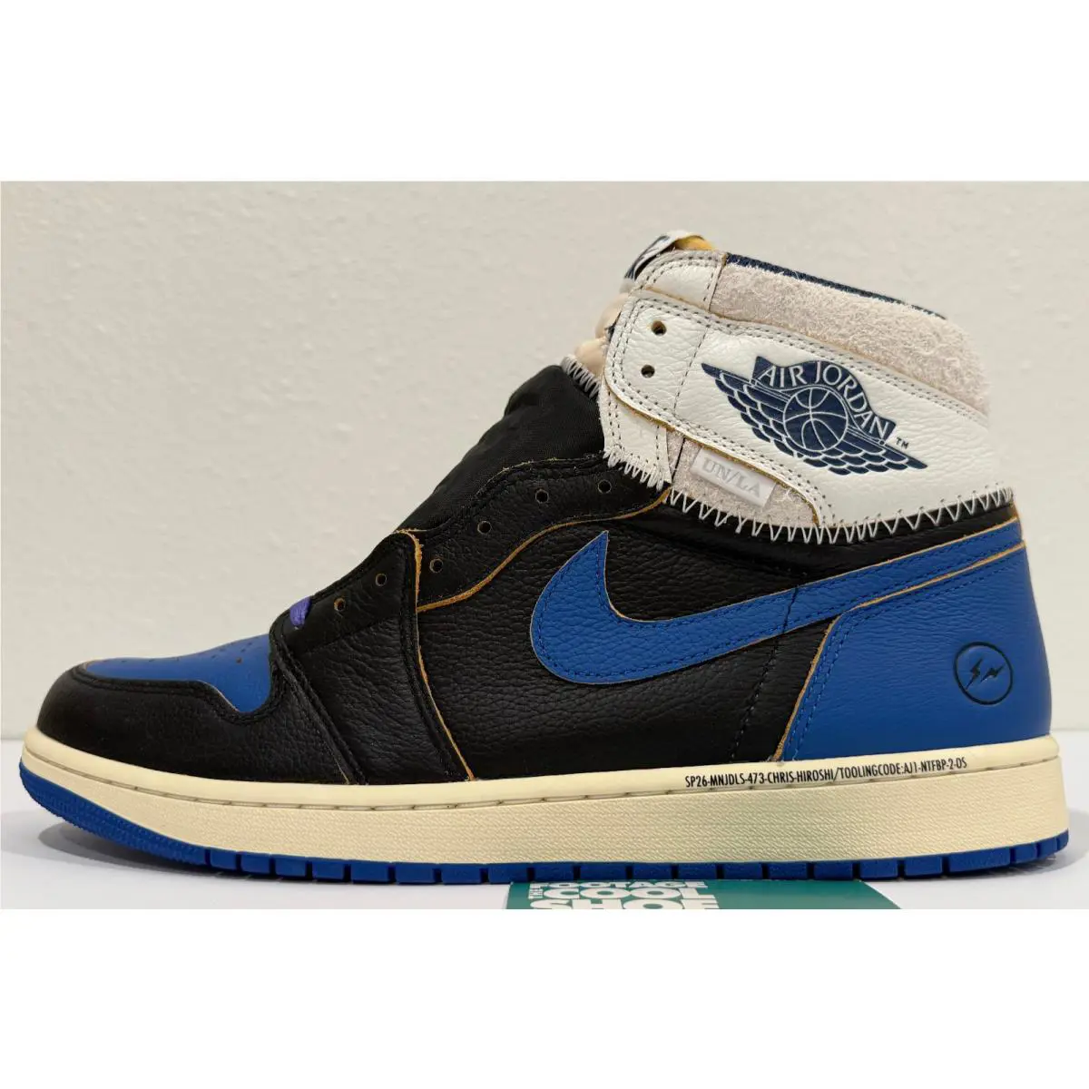 Nike shoes - Nike Air Jordan 1 Retro Hi OG SP - IO7847-001 - Black 7