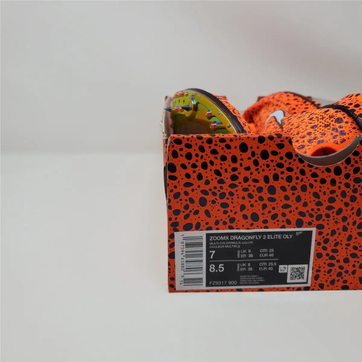 Nike shoes - ZoomX Dragonfly 2 - ZoomX Dragonfly - FZ9317-900 - Orange 8