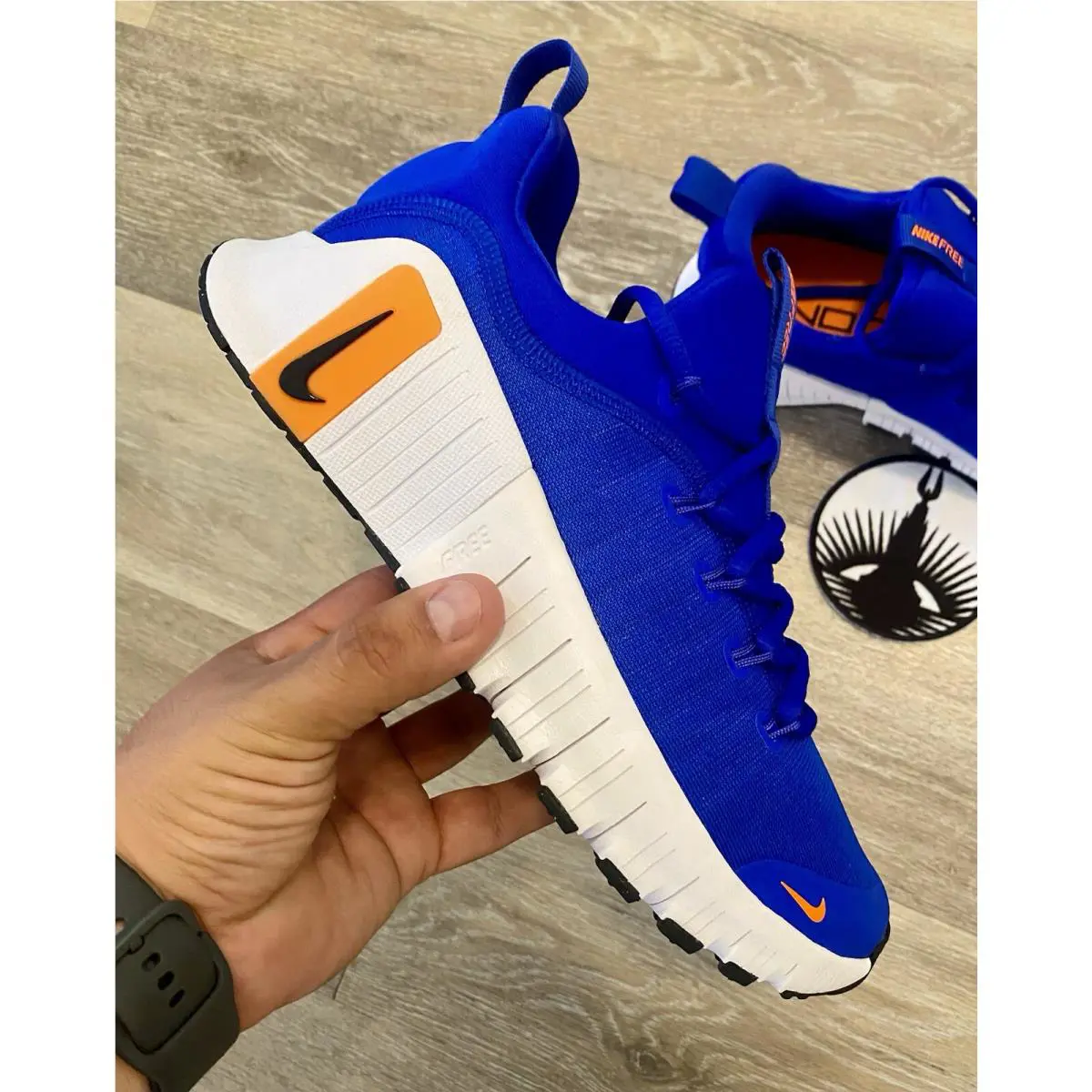 Nike shoes - Nike Free Metcon 6 - Free Metcon - FJ7126-400 - Racer Blue / Sail / Total Orange / Black (UPC: 197598595770) 8