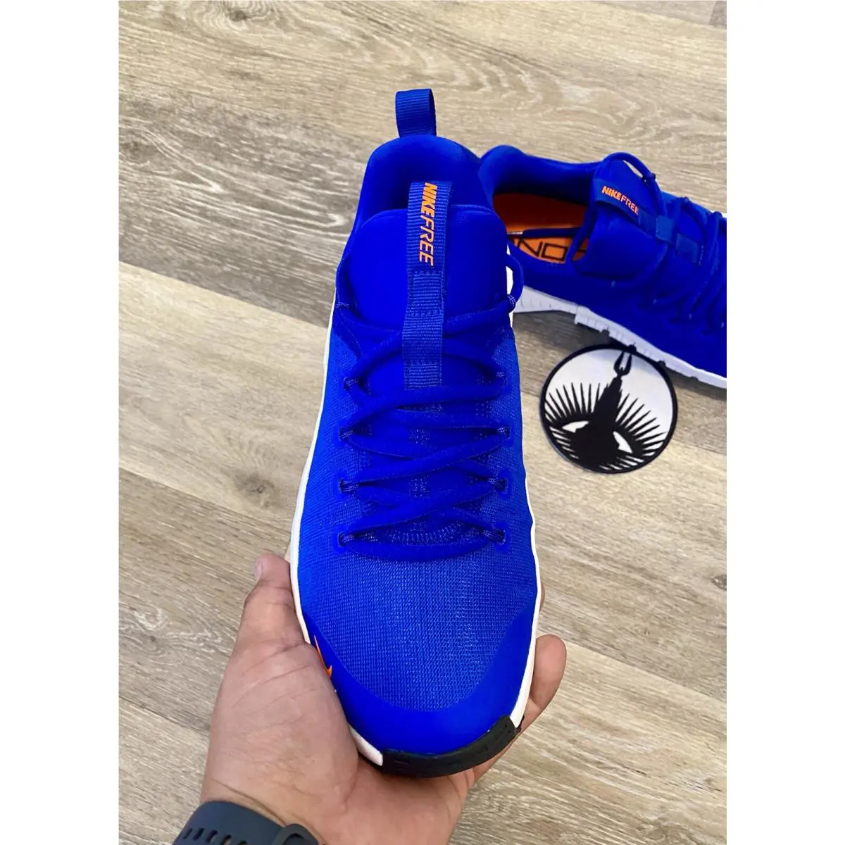 Nike shoes - Nike Free Metcon 6 - Free Metcon - FJ7126-400 - Racer Blue / Sail / Total Orange / Black (UPC: 197598595770) 4