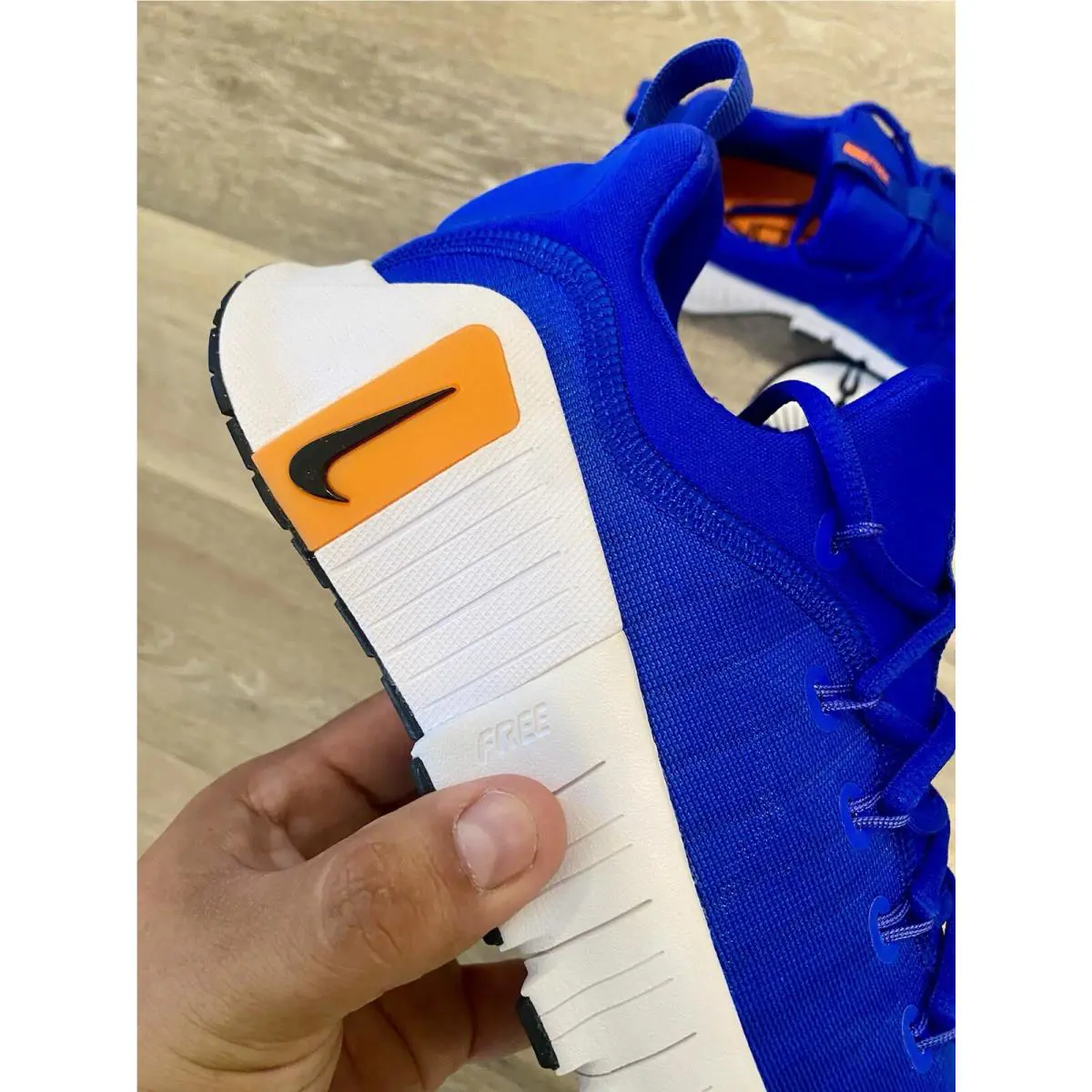 Nike shoes - Nike Free Metcon 6 - Free Metcon - FJ7126-400 - Racer Blue / Sail / Total Orange / Black (UPC: 197598595770) 7