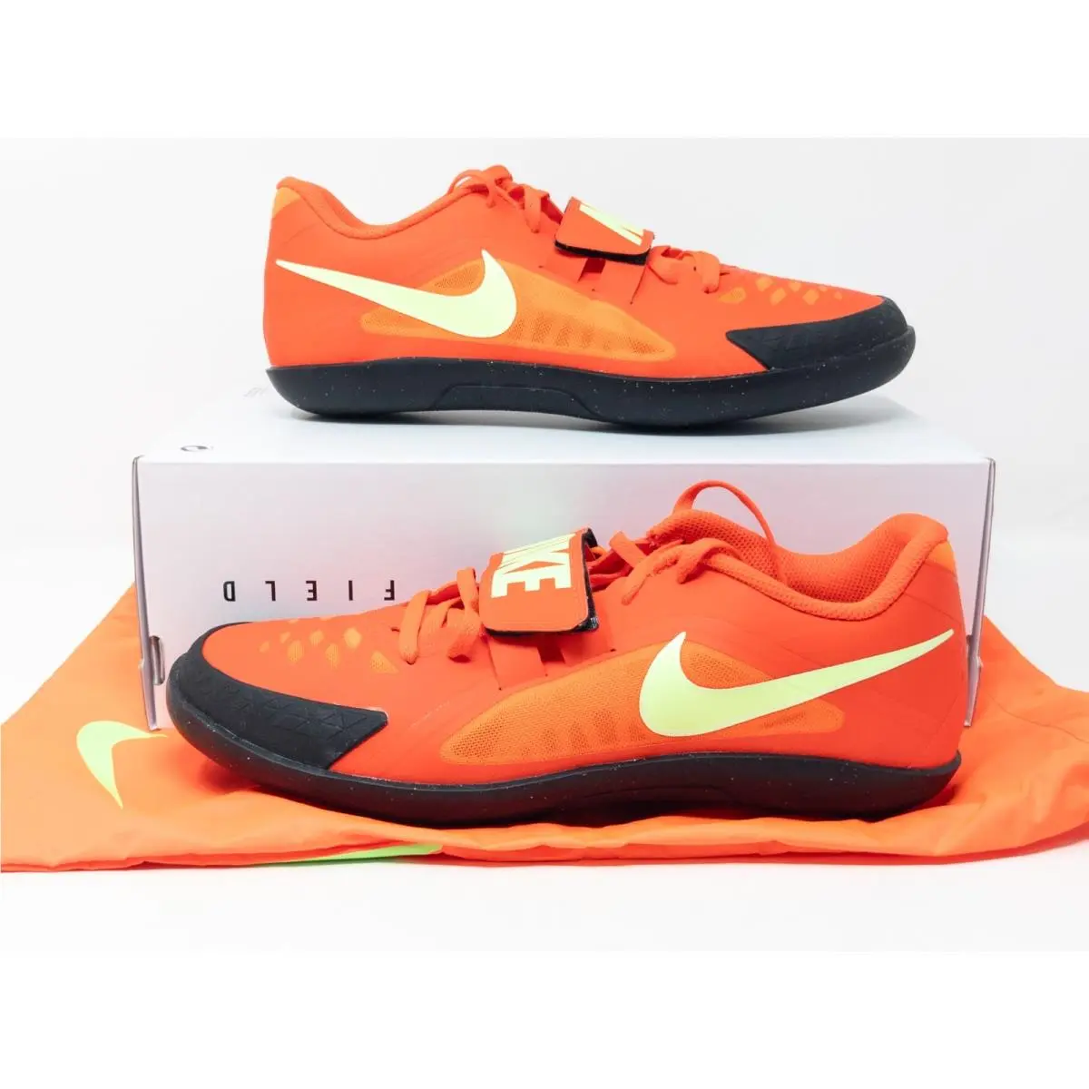Sz 9.5 Nike Zoom Rival SD 2 Track Field Throwing Shoes Crimson FZ9665-600