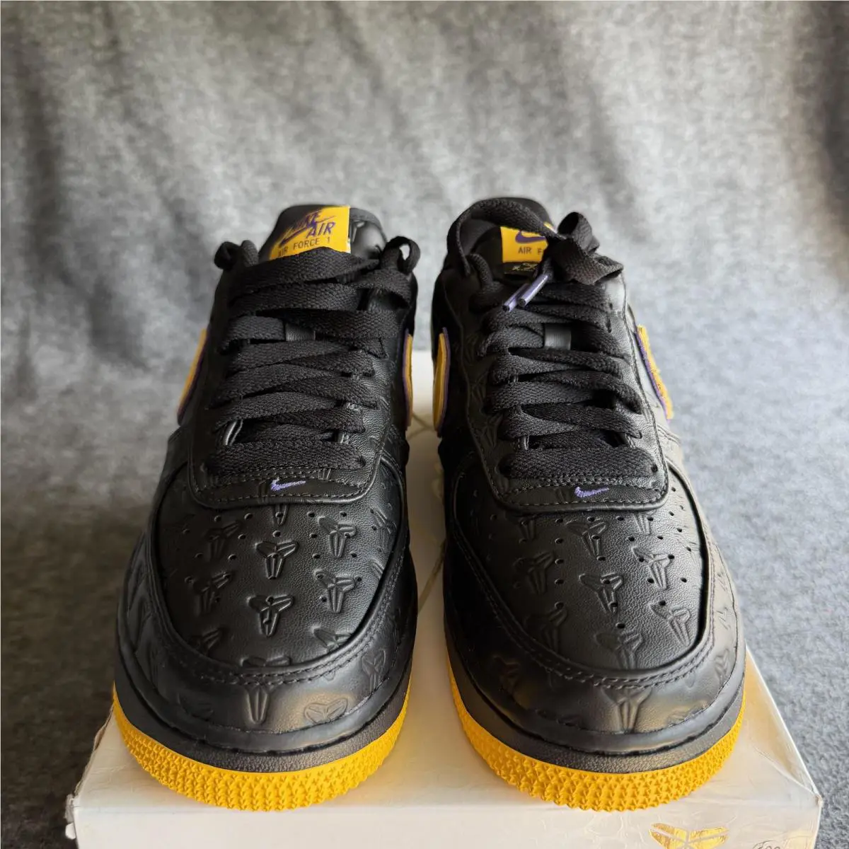 Nike shoes - Nike Air Force 1 Low Retro QS KB P - HV5122-001 - Black 0
