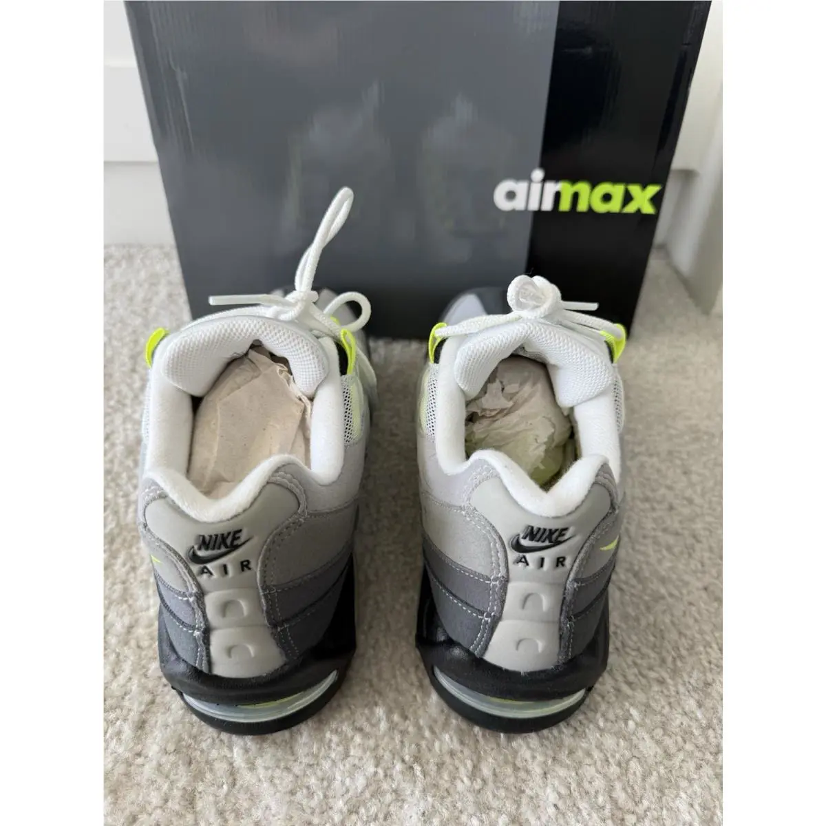 Nike shoes - Nike Air Max 95 - Air Max - White 4