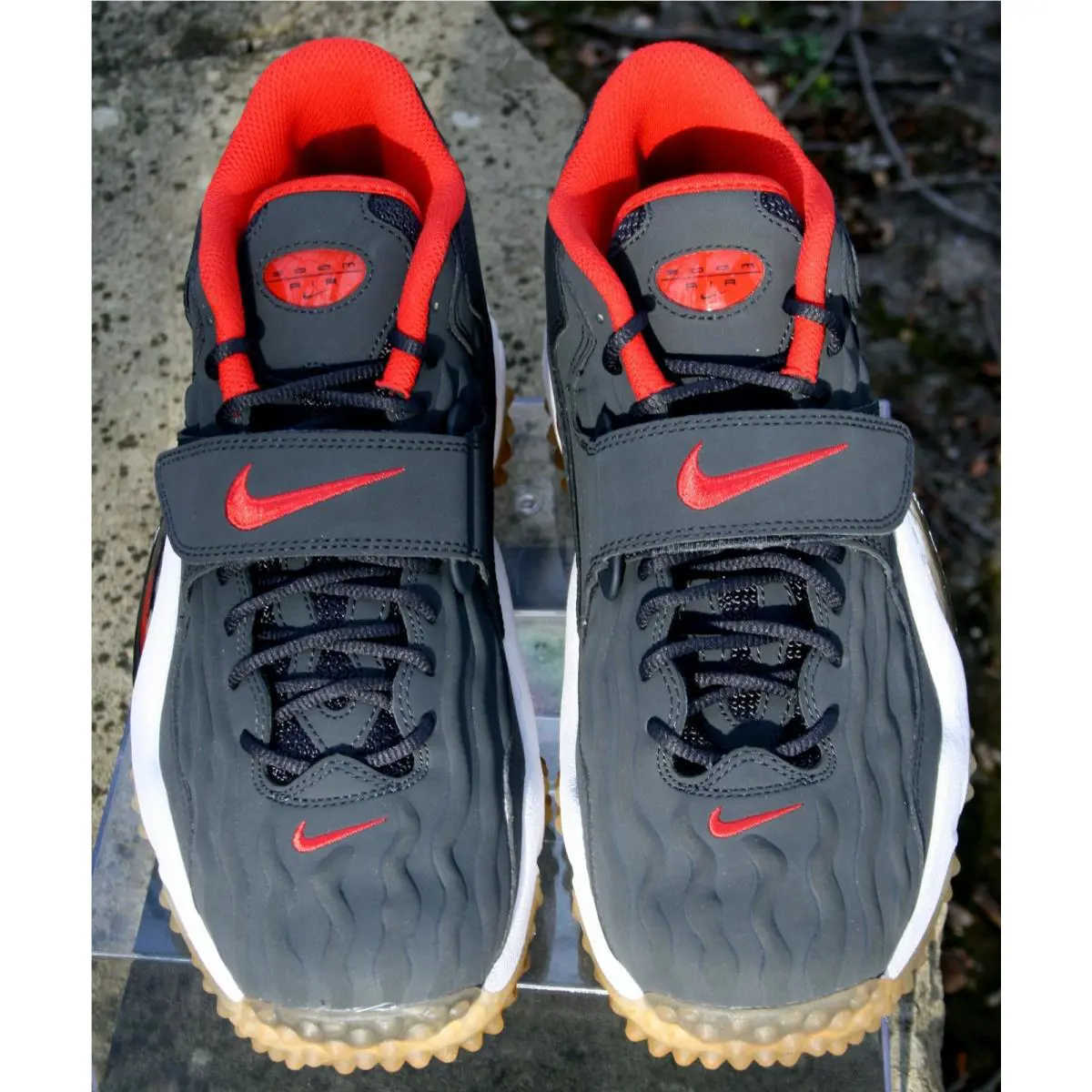 Nike shoes - Nike Air Zoom Turf Jet 97 - 554989-004 - Anthracite/pimento/white (UPC: 091201387489) 0