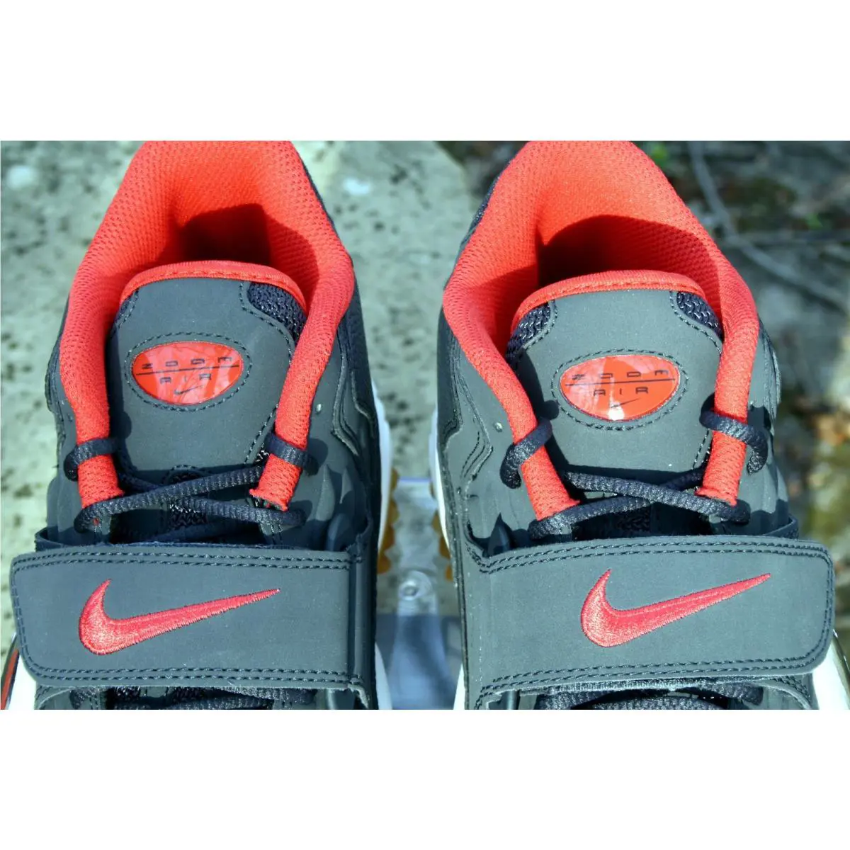 Nike shoes - Nike Air Zoom Turf Jet 97 - 554989-004 - Anthracite/pimento/white (UPC: 091201387489) 1