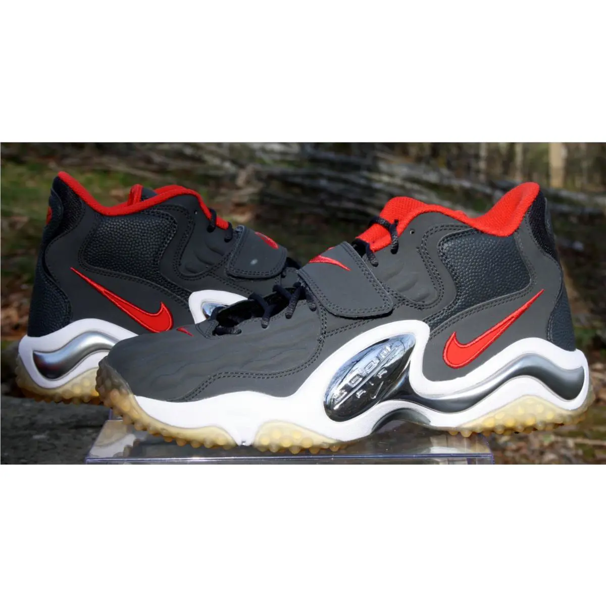 Nike shoes - Nike Air Zoom Turf Jet 97 - 554989-004 - Anthracite/pimento/white (UPC: 091201387489) 4