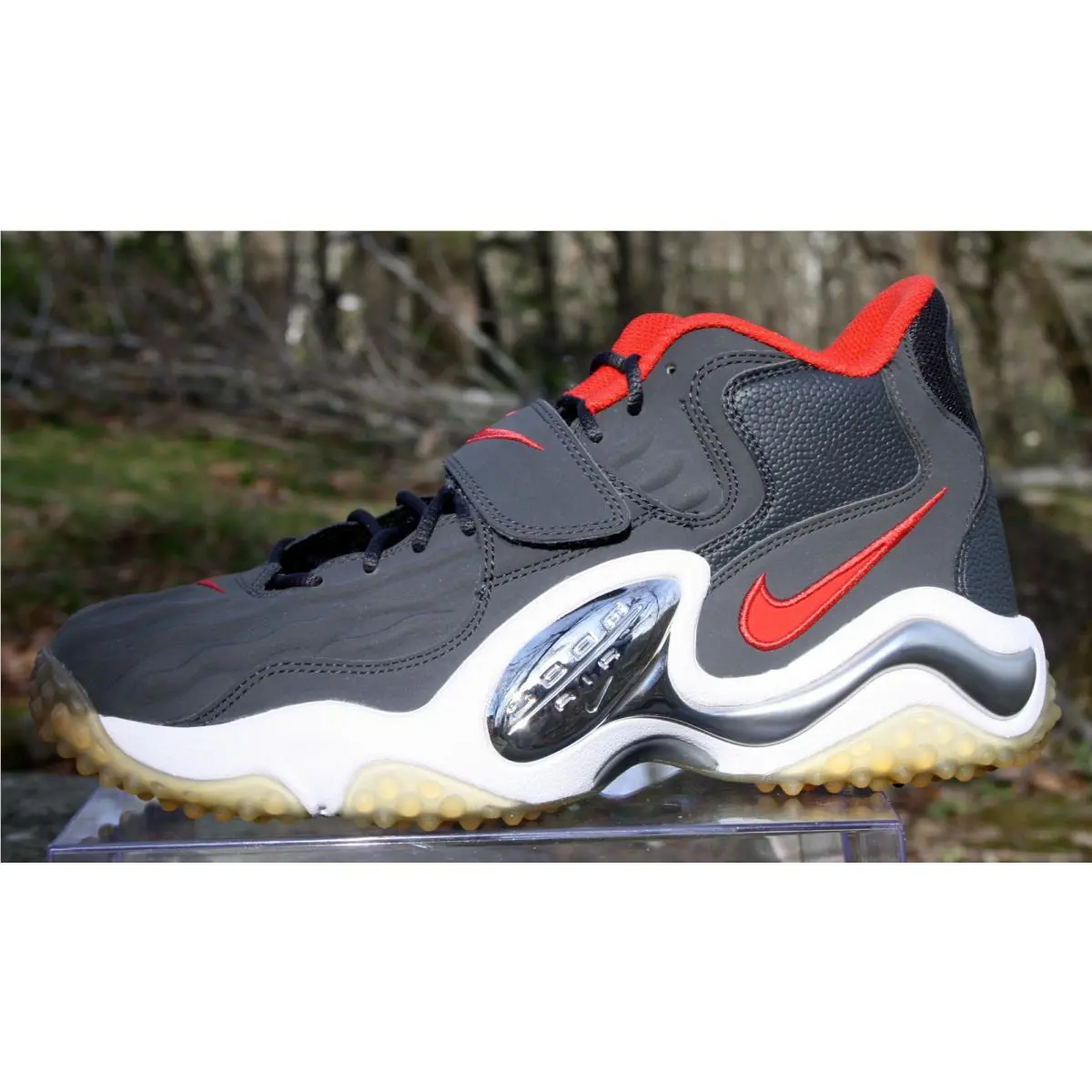Nike shoes - Nike Air Zoom Turf Jet 97 - 554989-004 - Anthracite/pimento/white (UPC: 091201387489) 5