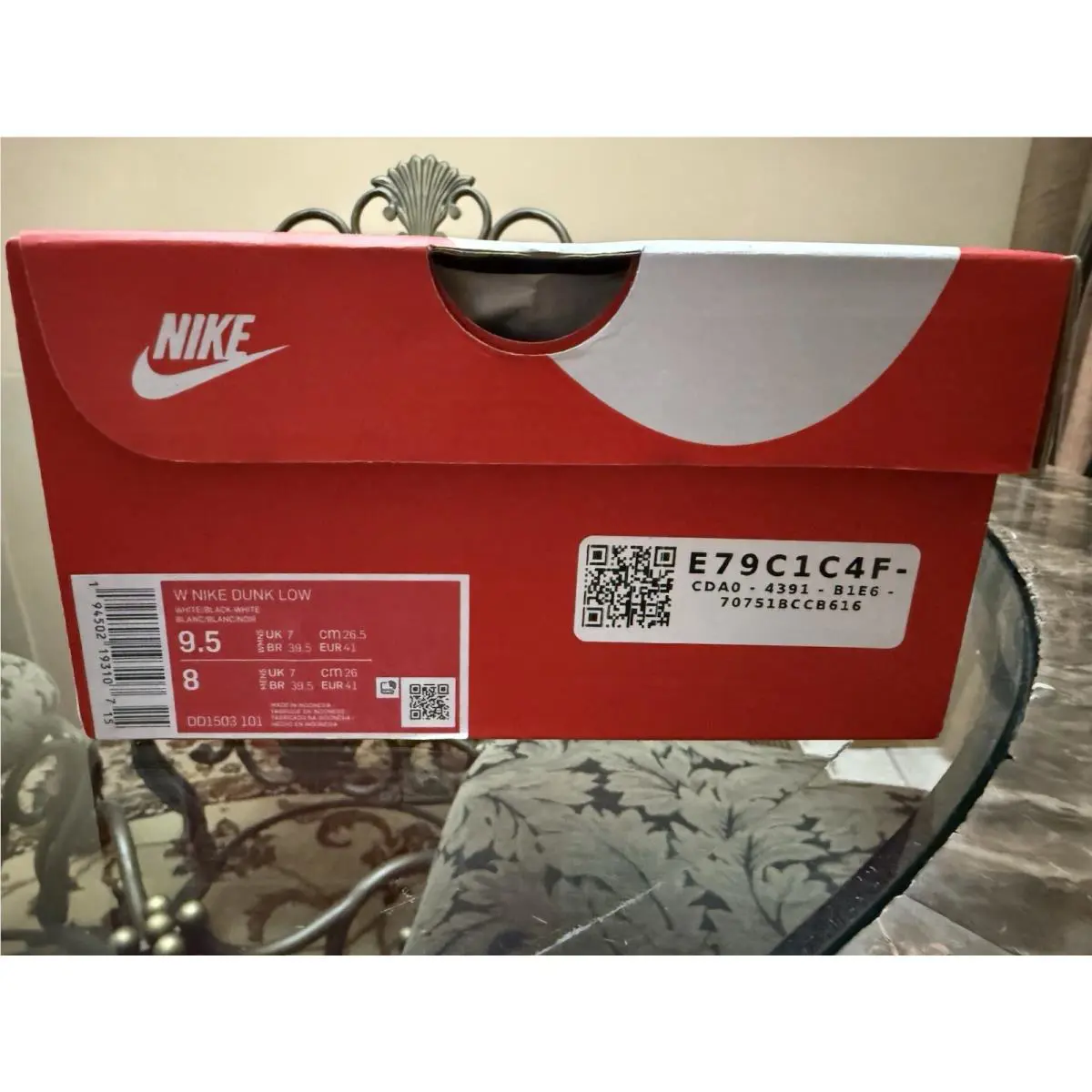 Nike shoes - Nike Dunk Low - Dunk Low - DD1503101 - Black/ White 3