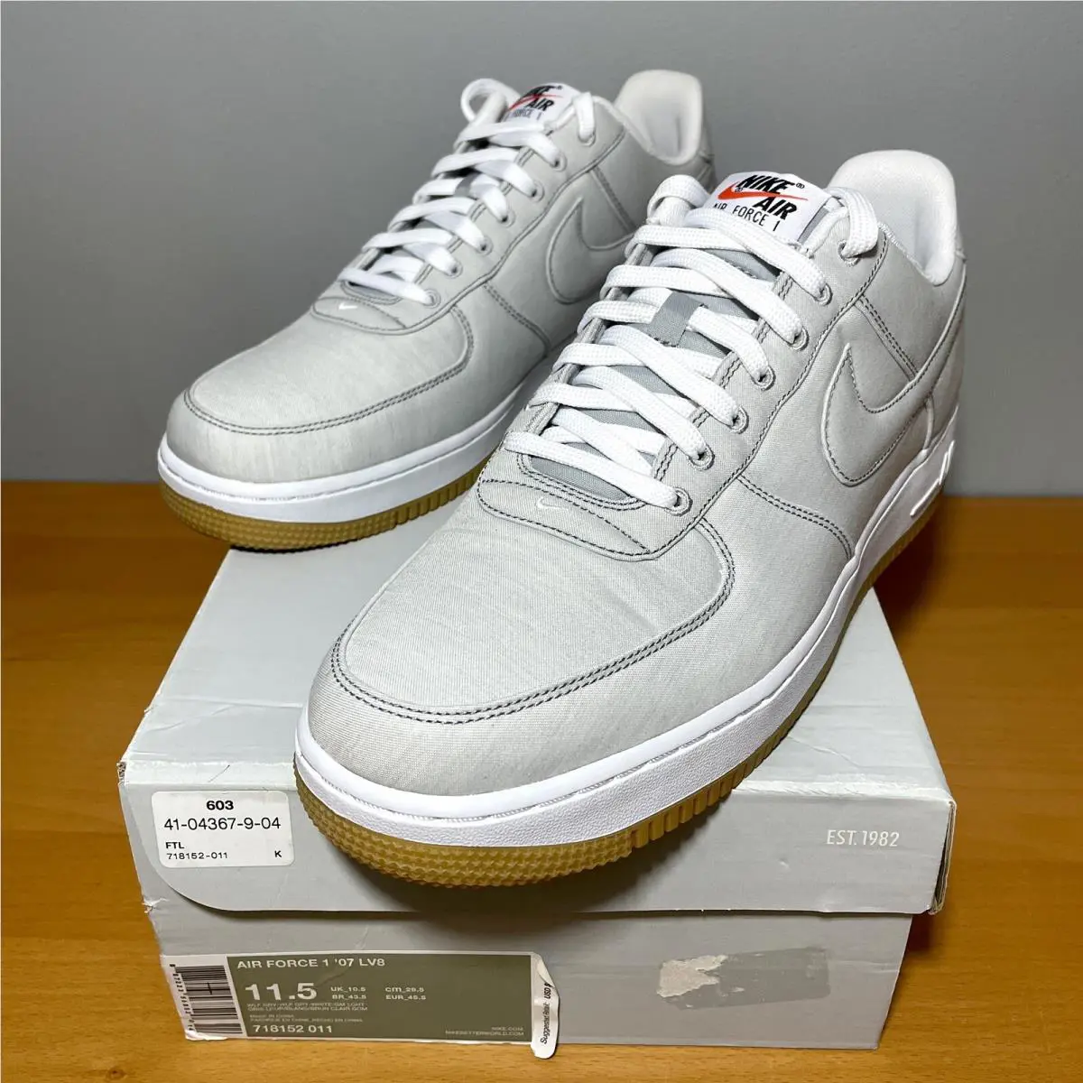 Nike shoes - Nike Air Force 1 - Air Force - 718152-011 - Gray 2