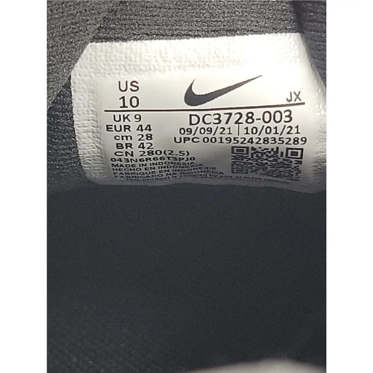 Nike shoes - Nike Revolution 6 - Revolution - DC3728 003 - Black 10