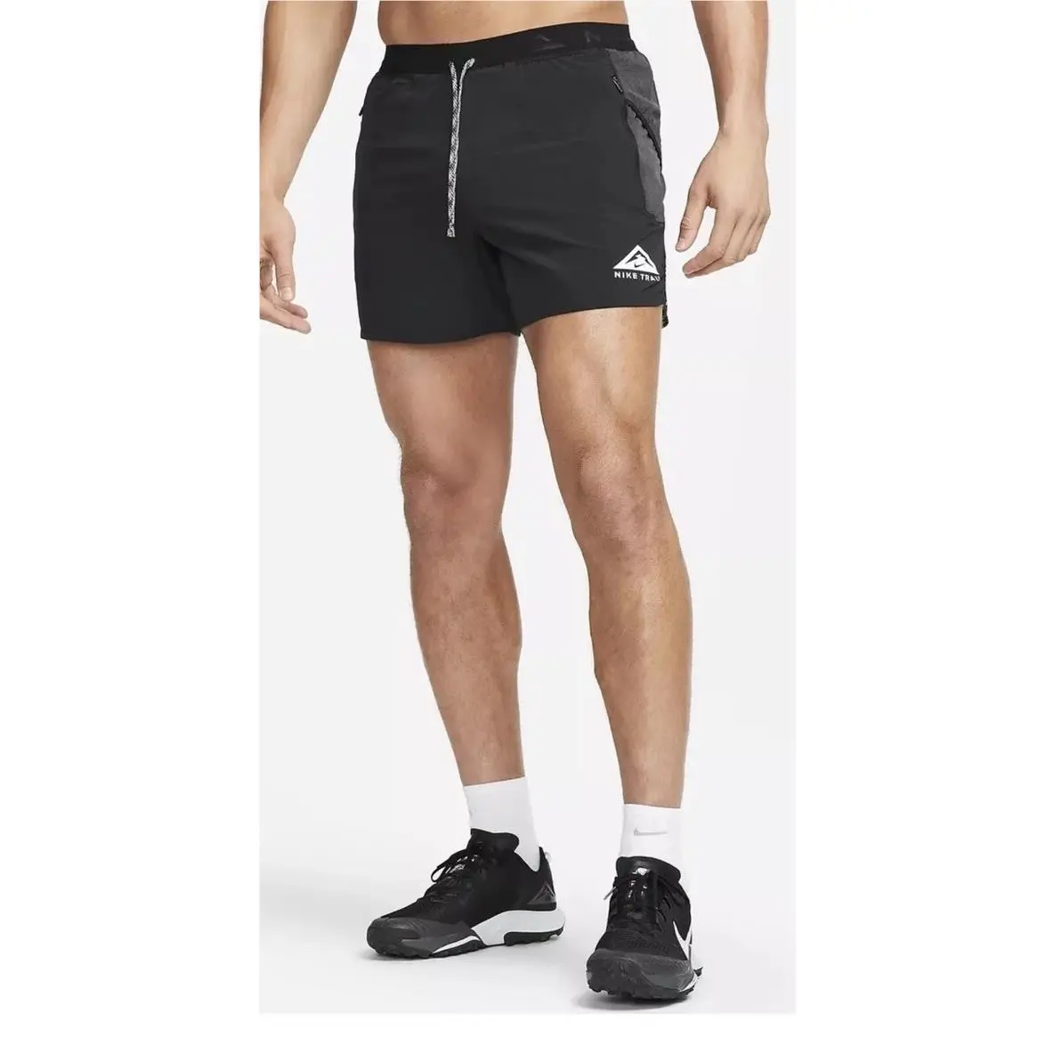 Nike Men S Trail Second Sunrise 5 Brief-lined Running Shorts DV9311-010 Black