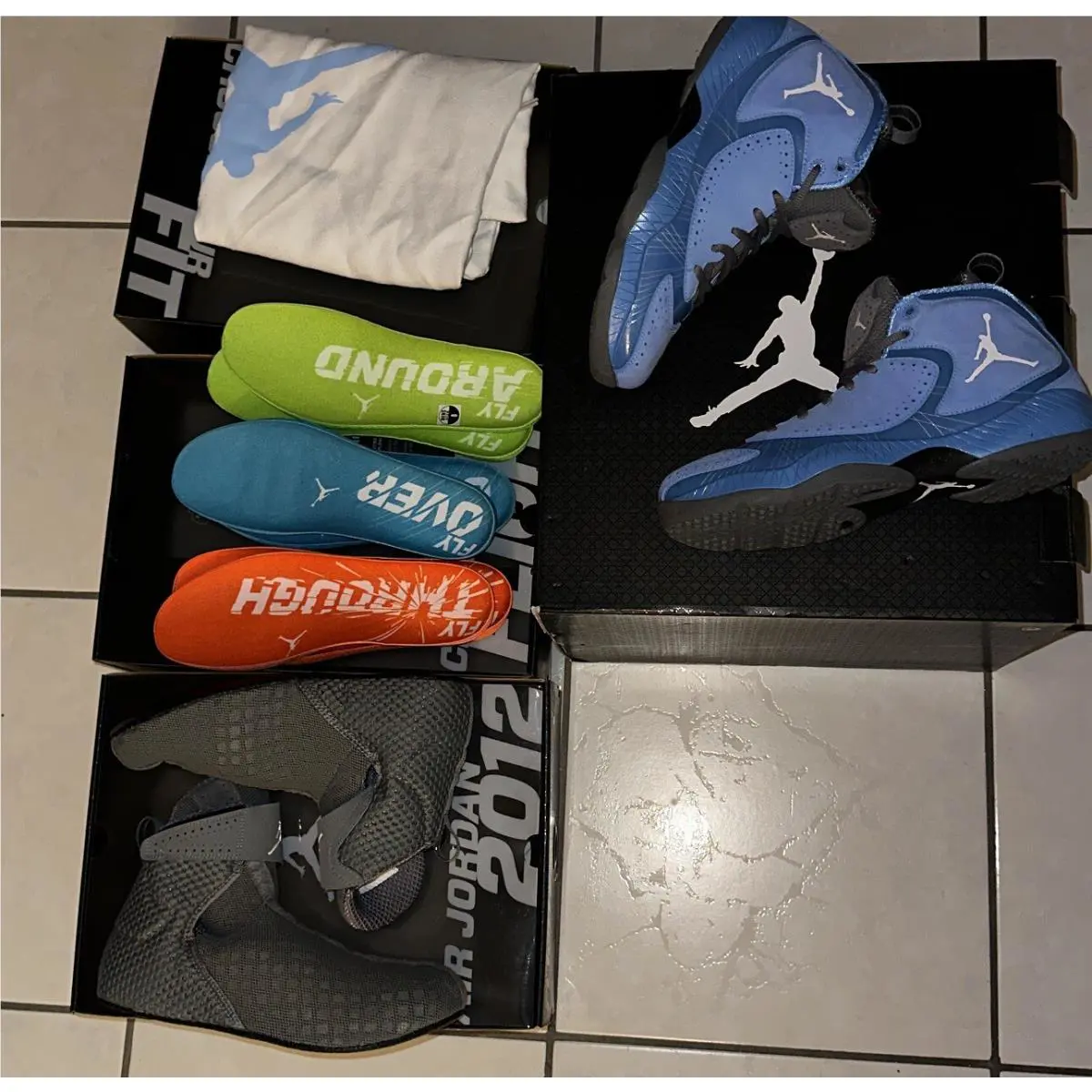 Nike shoes - Air Jordan 2012 - Air - 484654 400 - Blue 0