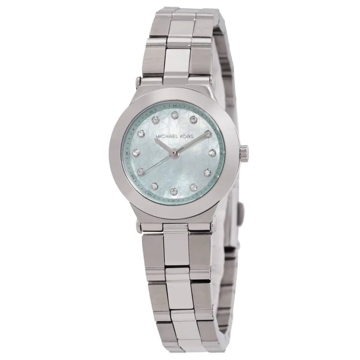 Michael Kors Billie Quartz Pistachio Dial Ladies Watch MK7569 - Silver, Dial: Pistachio, Band: Silver-tone