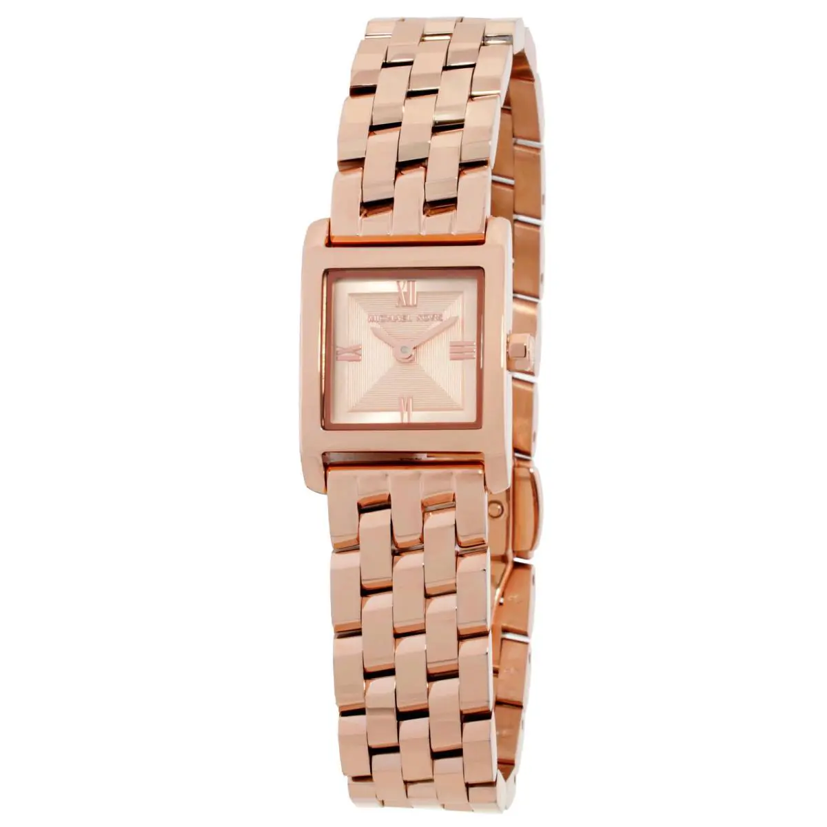 Michael Kors Micro Georgie Quartz Rose Gold Dial Ladies Watch MK4932